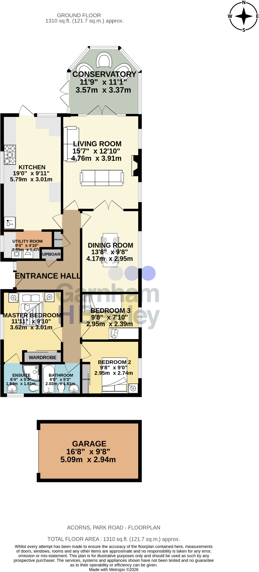 Park Road, East Grinstead, West Sussex, RH19 floorplan