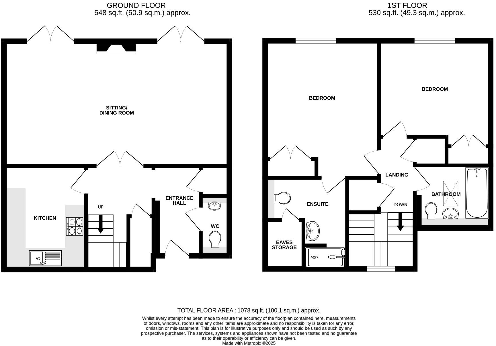Staveley Road, Eastbourne floorplan
