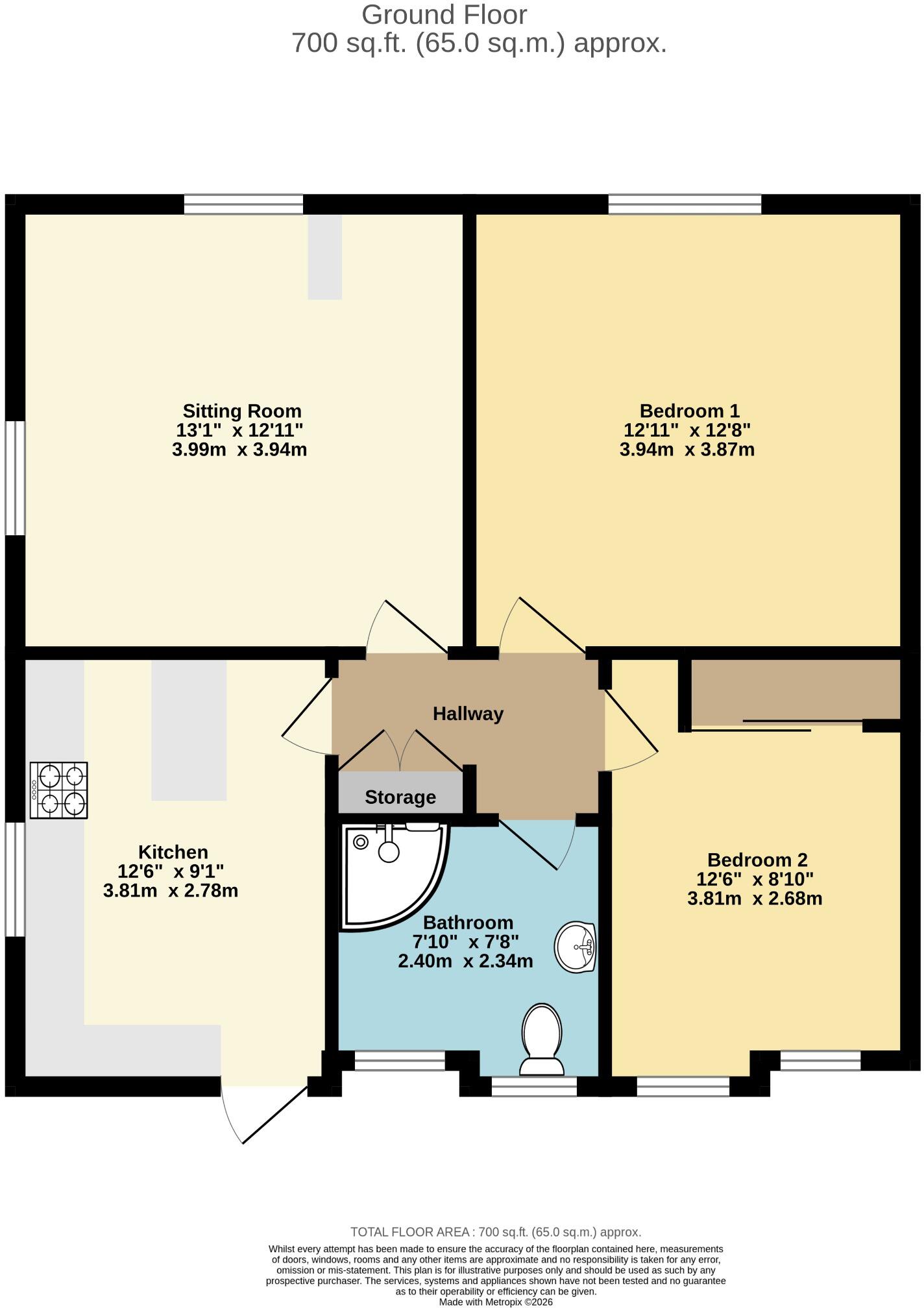 Bevois Hill, Southampton floorplan
