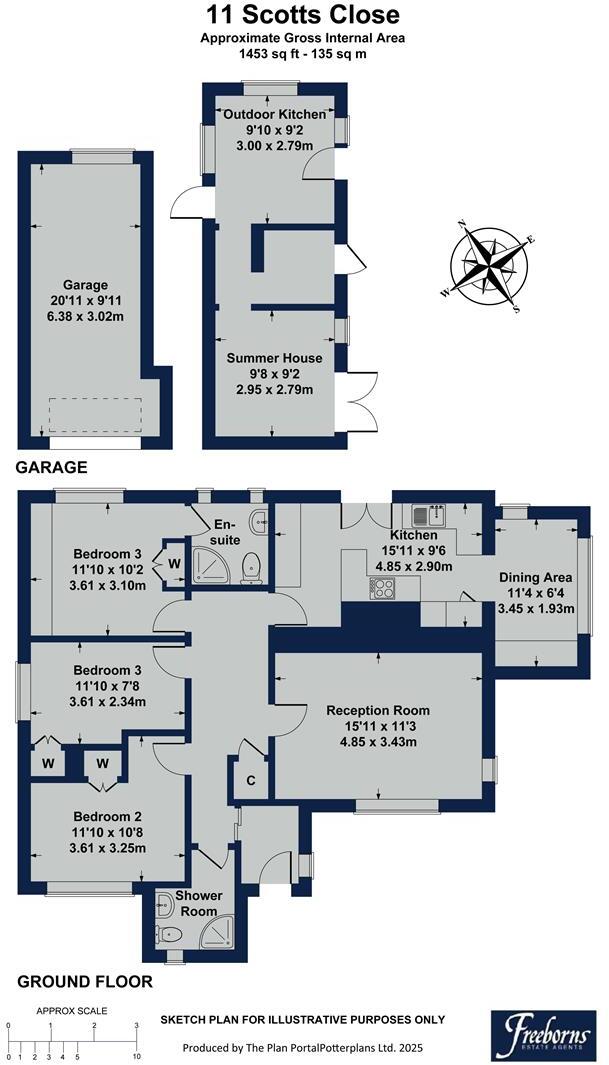 Scotts Close, Churchstow, Kingsbridge floorplan