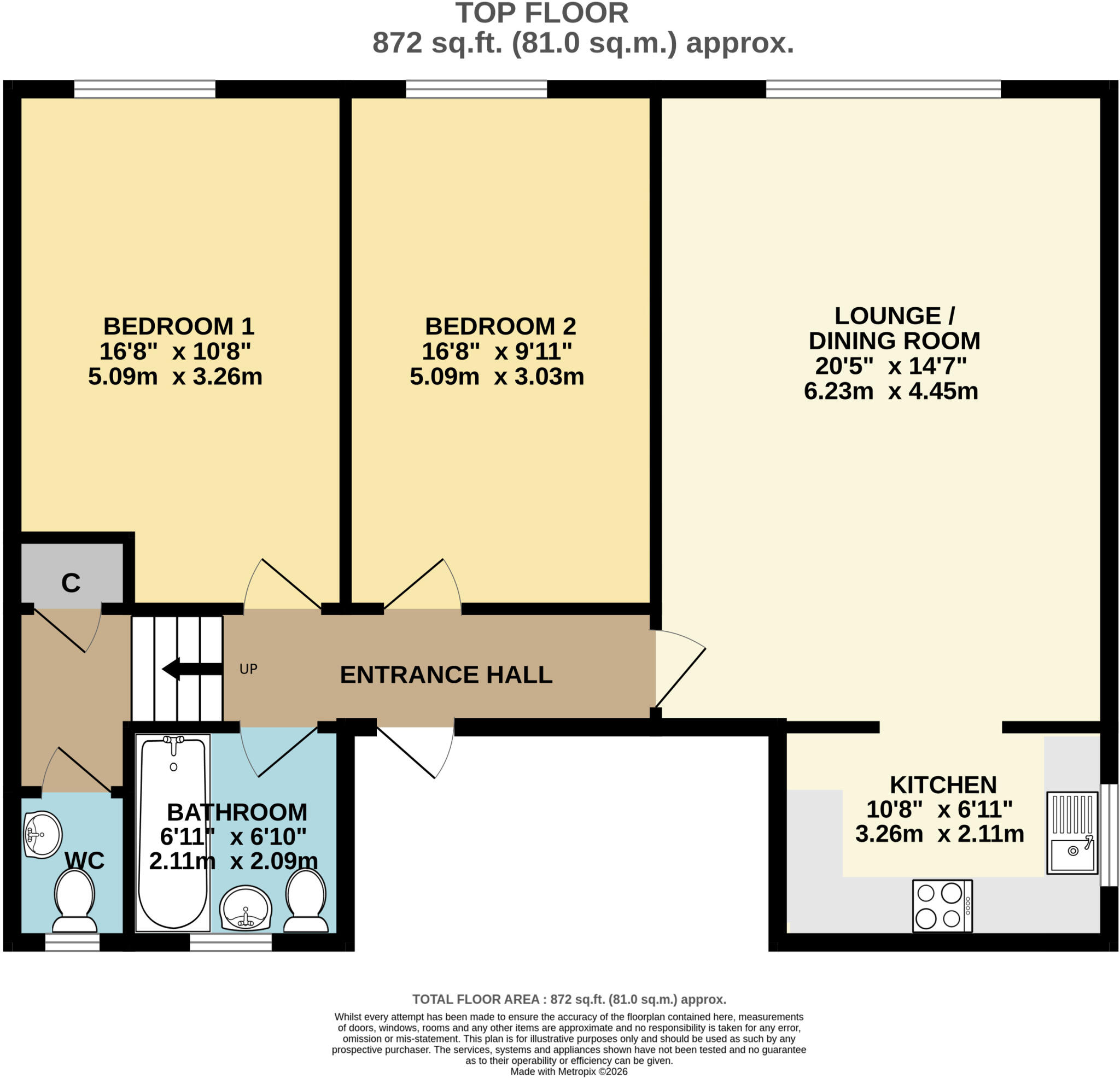 Battle House Mews, East Barnet Road floorplan