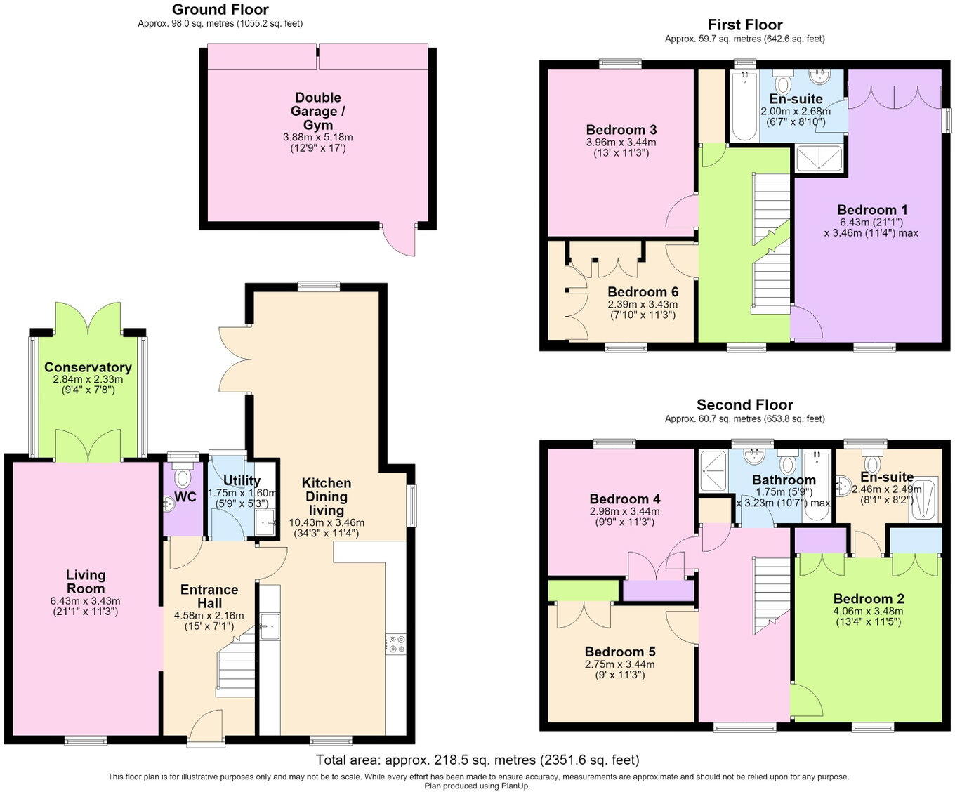 Deykin Road, Lichfield, WS13 6PS floorplan
