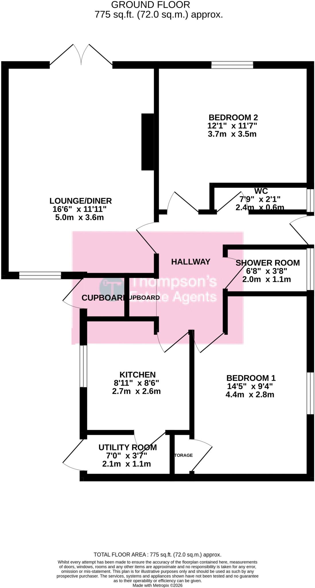 Heyland Road, Manchester floorplan