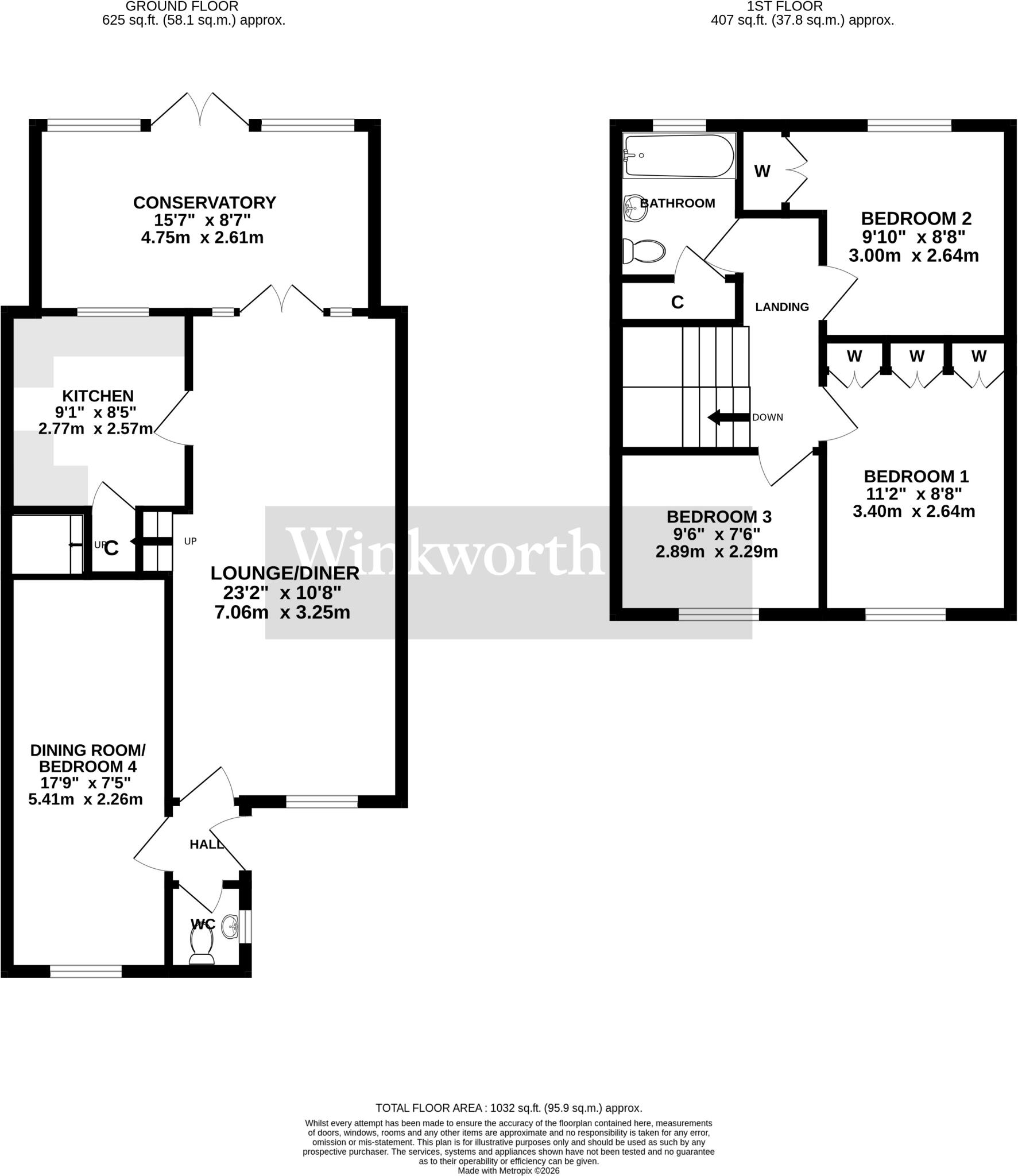 Fairways, Hellesdon, Norwich, Norfolk, NR6 floorplan