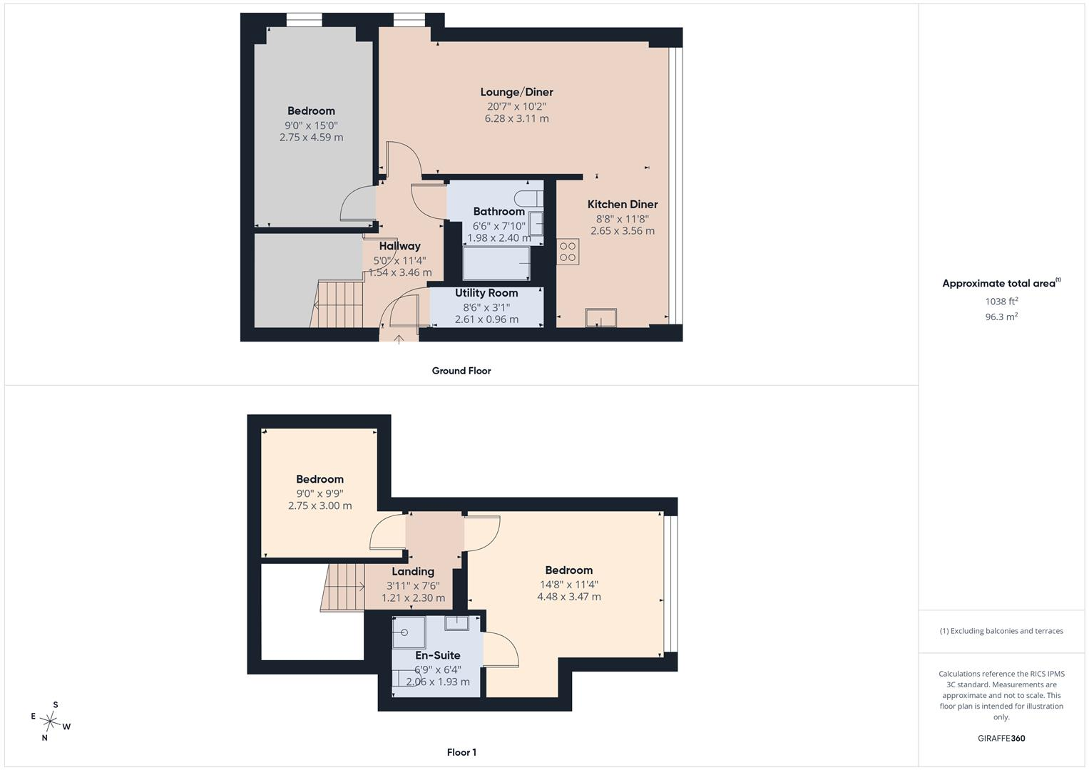 Smokehouse Two, North Shields floorplan