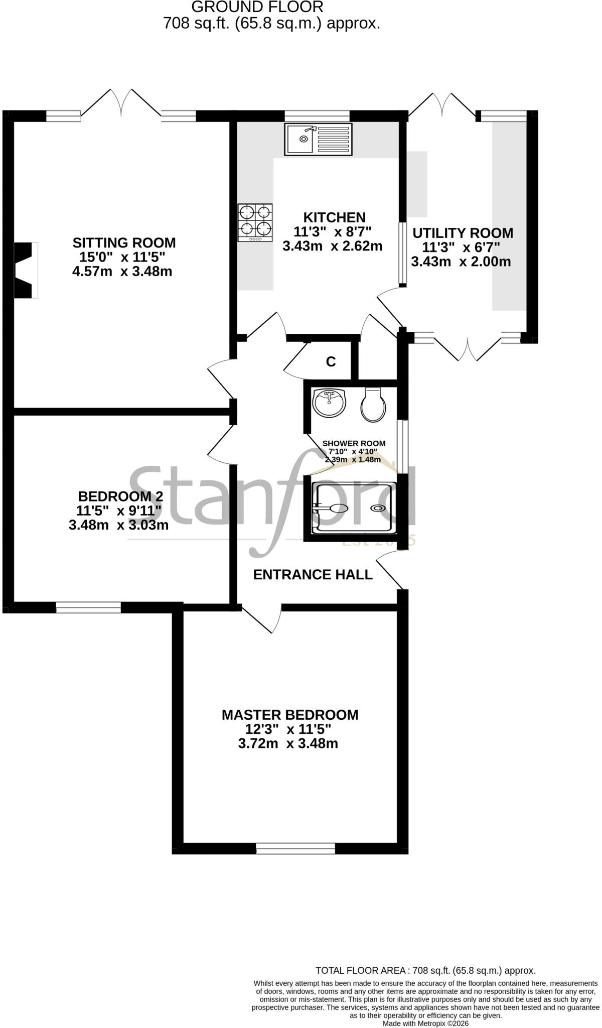 Dean Court, Hedge End, Hampshire floorplan