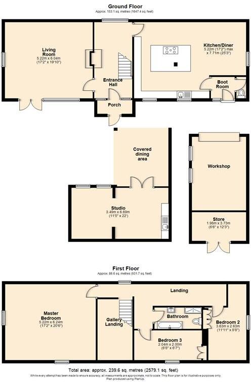 Newton St. Petrock, Torrington, Devon floorplan