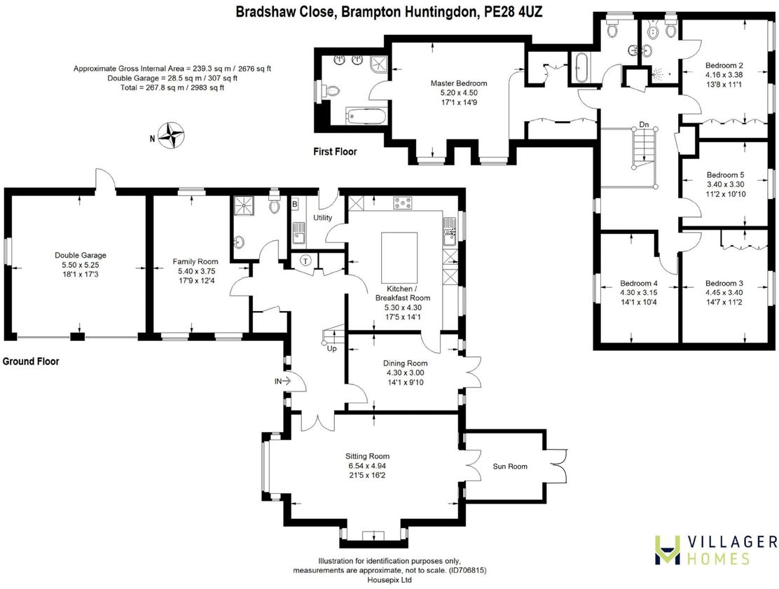 Bradshaw Close, Brampton, PE28 floorplan