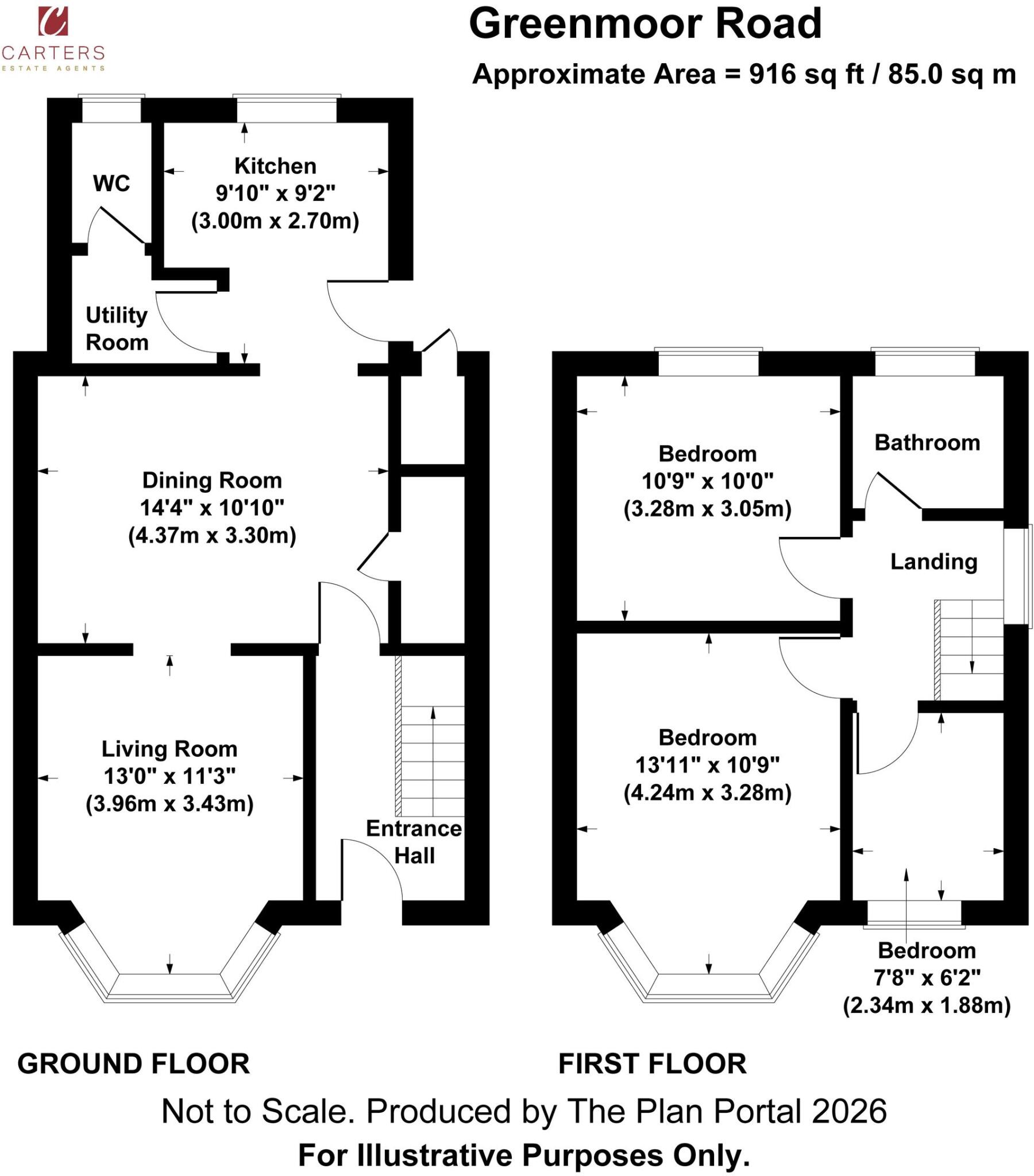 Greenmoor Road, Nuneaton, CV10 floorplan