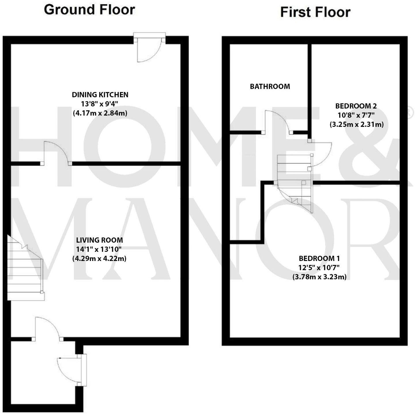 Morland Close, Dewsbury, WF13 floorplan