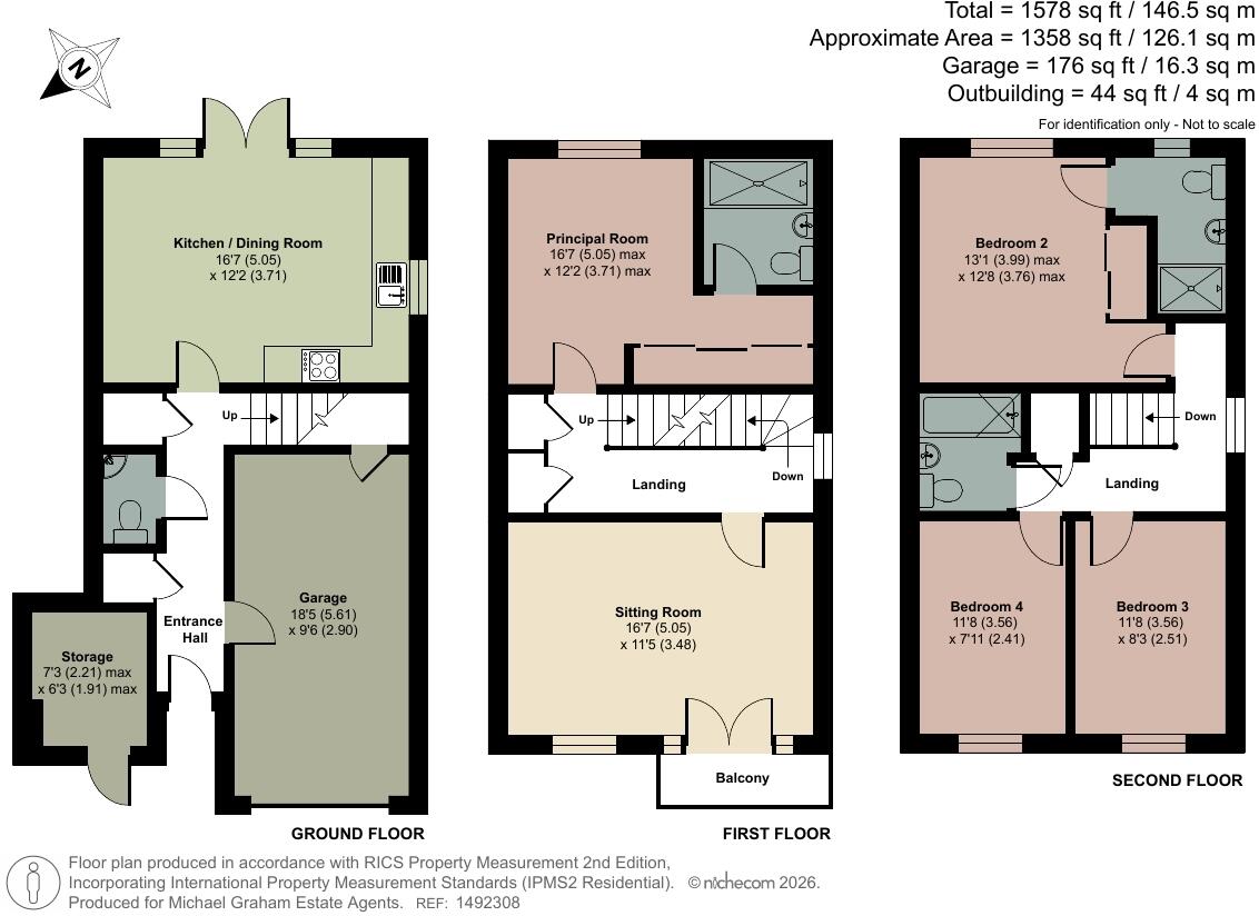 Salmons Yard, Newport Pagnell, Buckinghamshire, MK16 floorplan