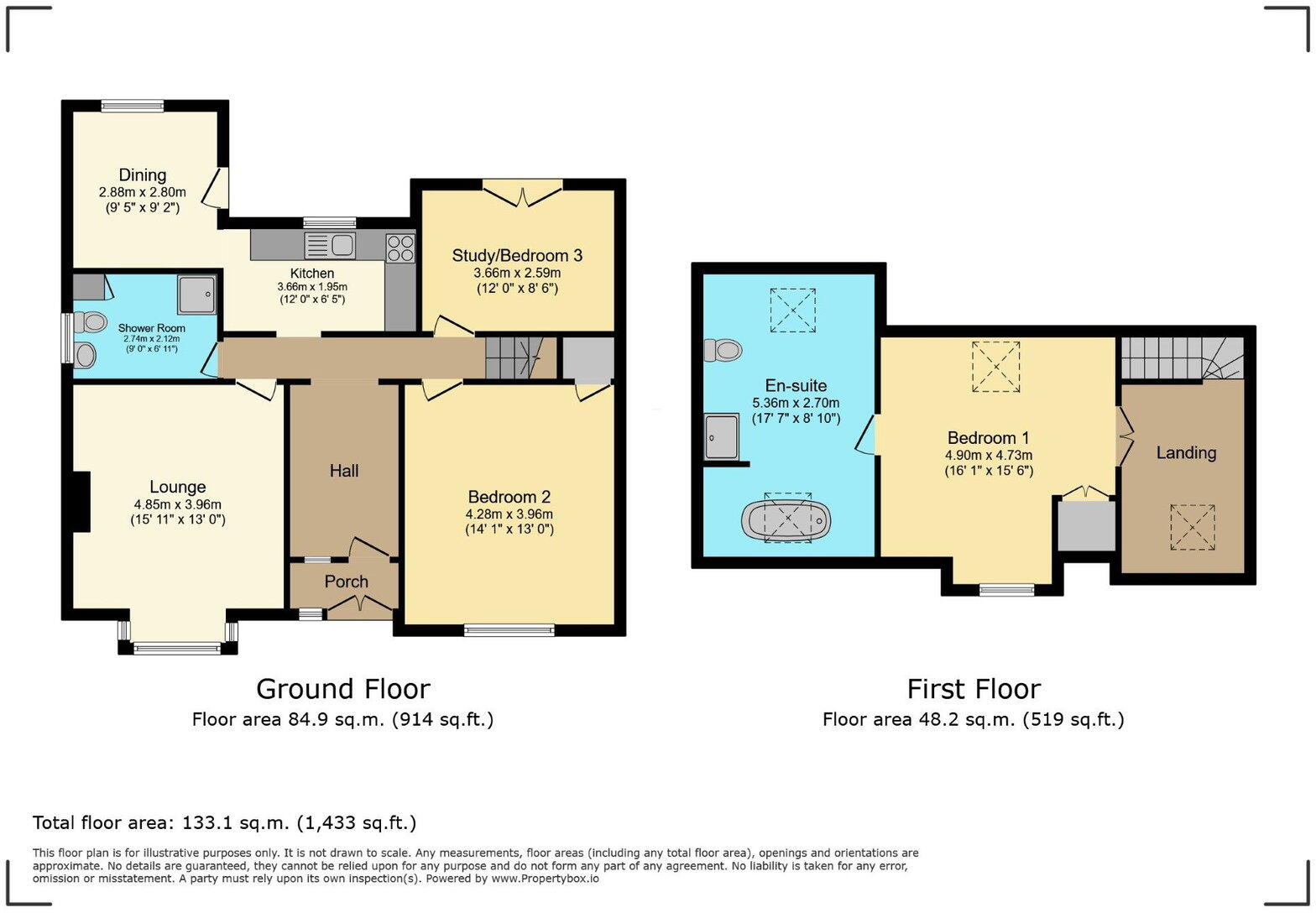 Sandhills Road, Old Colwyn, LL29 floorplan