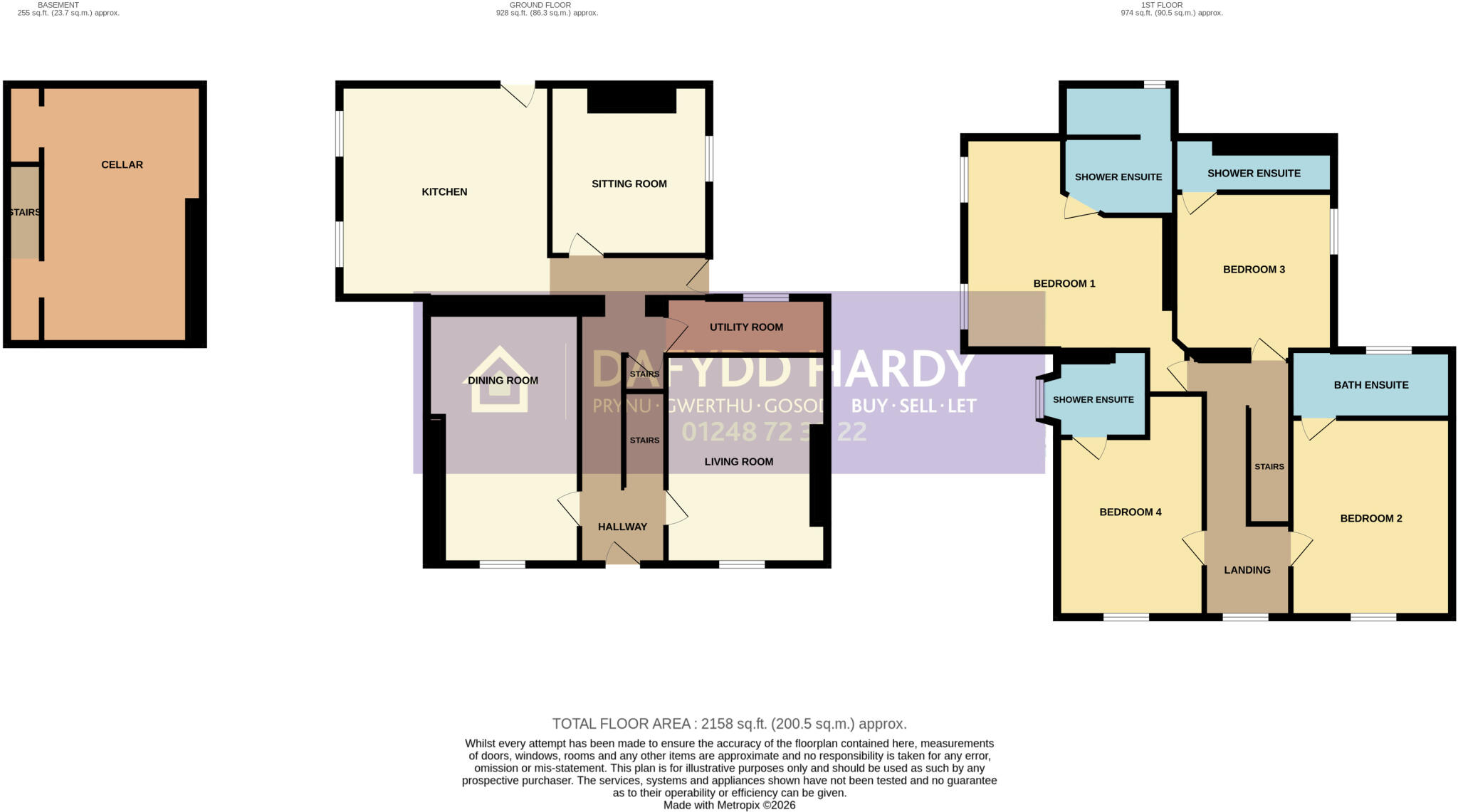 Talybont Road, Llanrwst, Conwy, LL26 floorplan