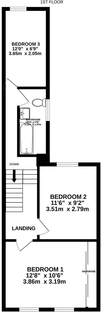 42, Summerhill Road, Onchan floorplan