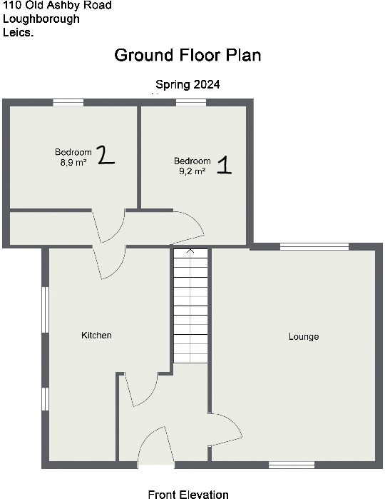Old Ashby Road, Loughborough floorplan