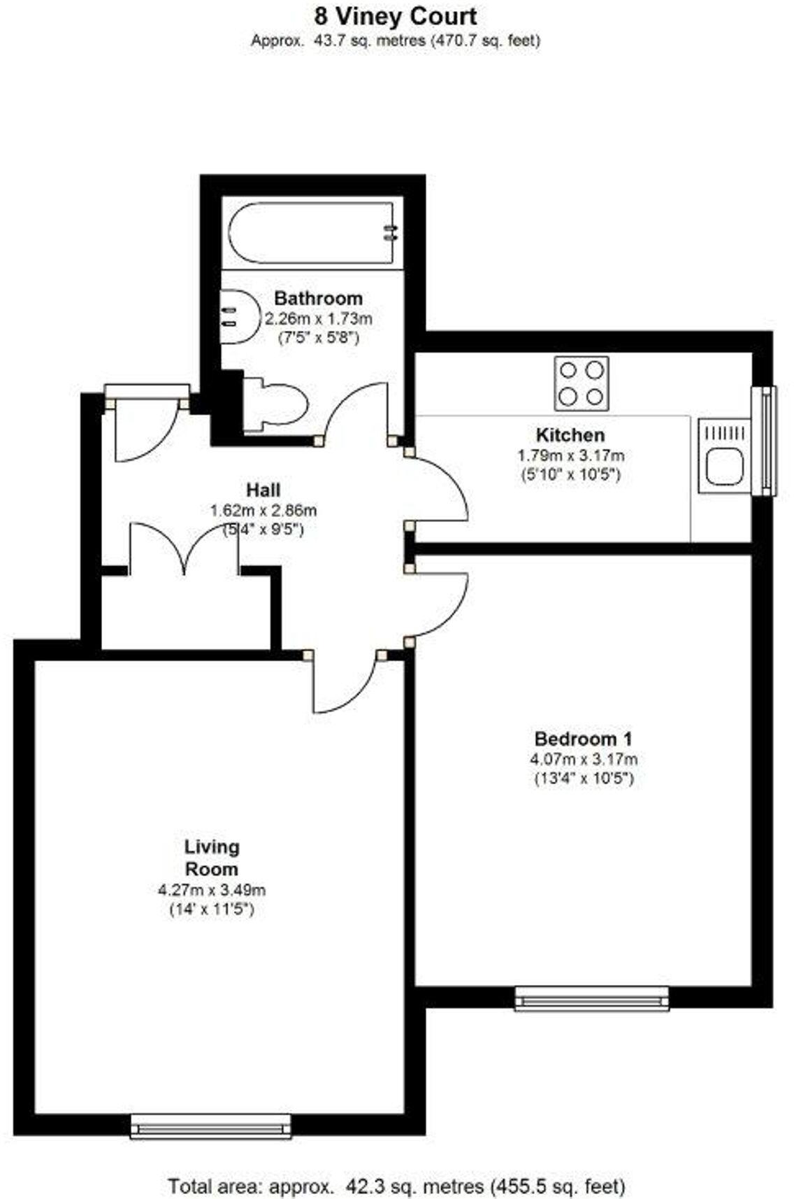 8 Viney Court 78 Kings Avenue floorplan