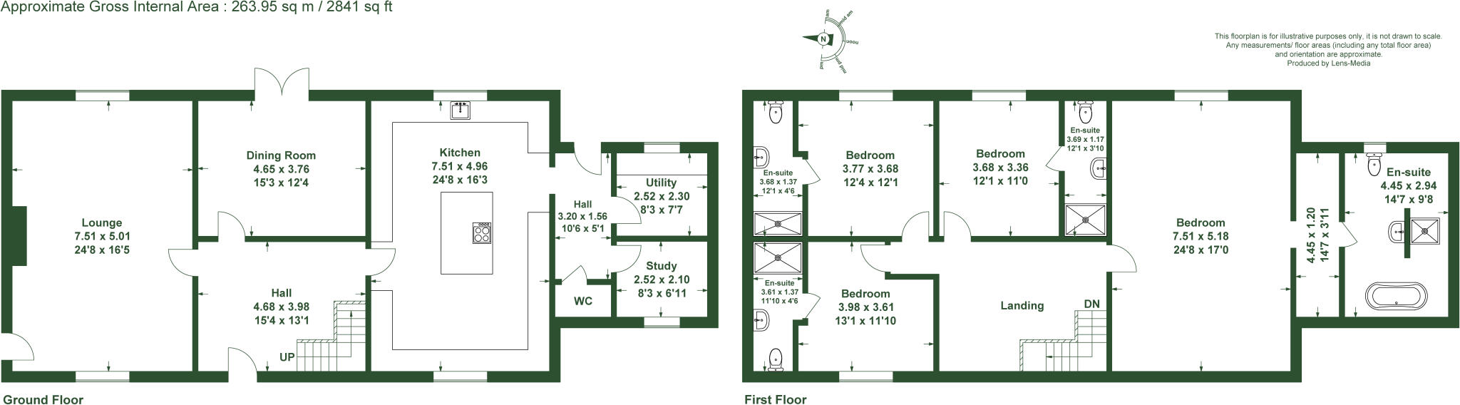 Staynall Lane, Hambleton, Poulton-le-Fylde, Lancashire floorplan