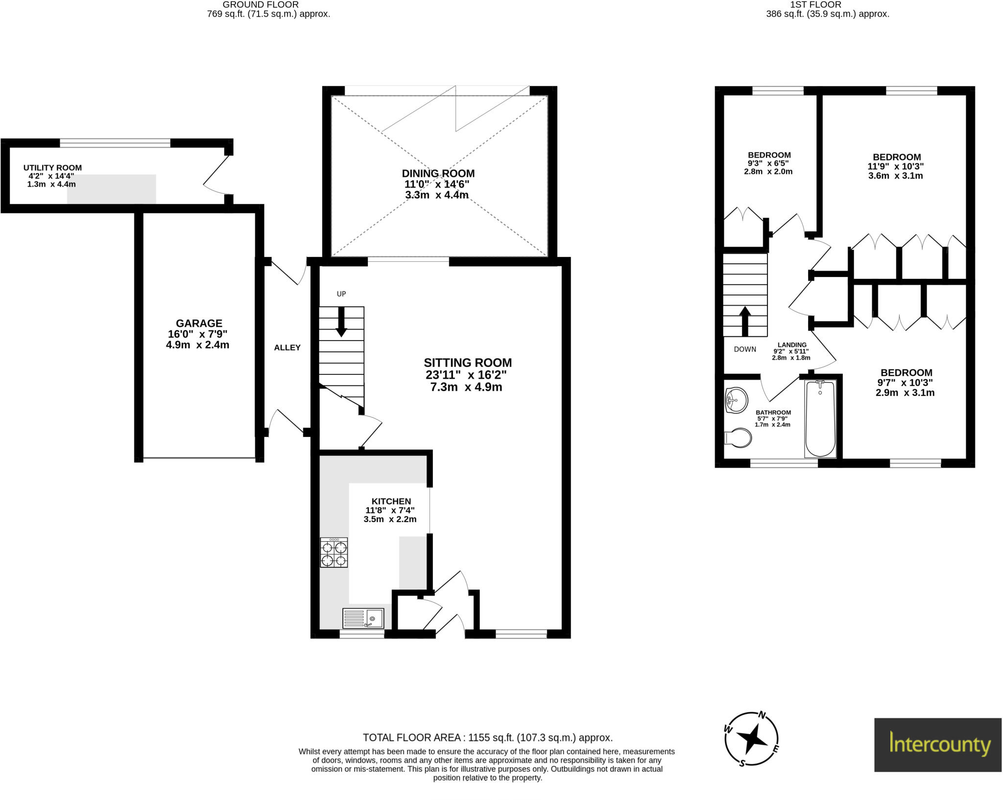Crown Close, Sheering, Bishop's Stortford, Essex, CM22 floorplan