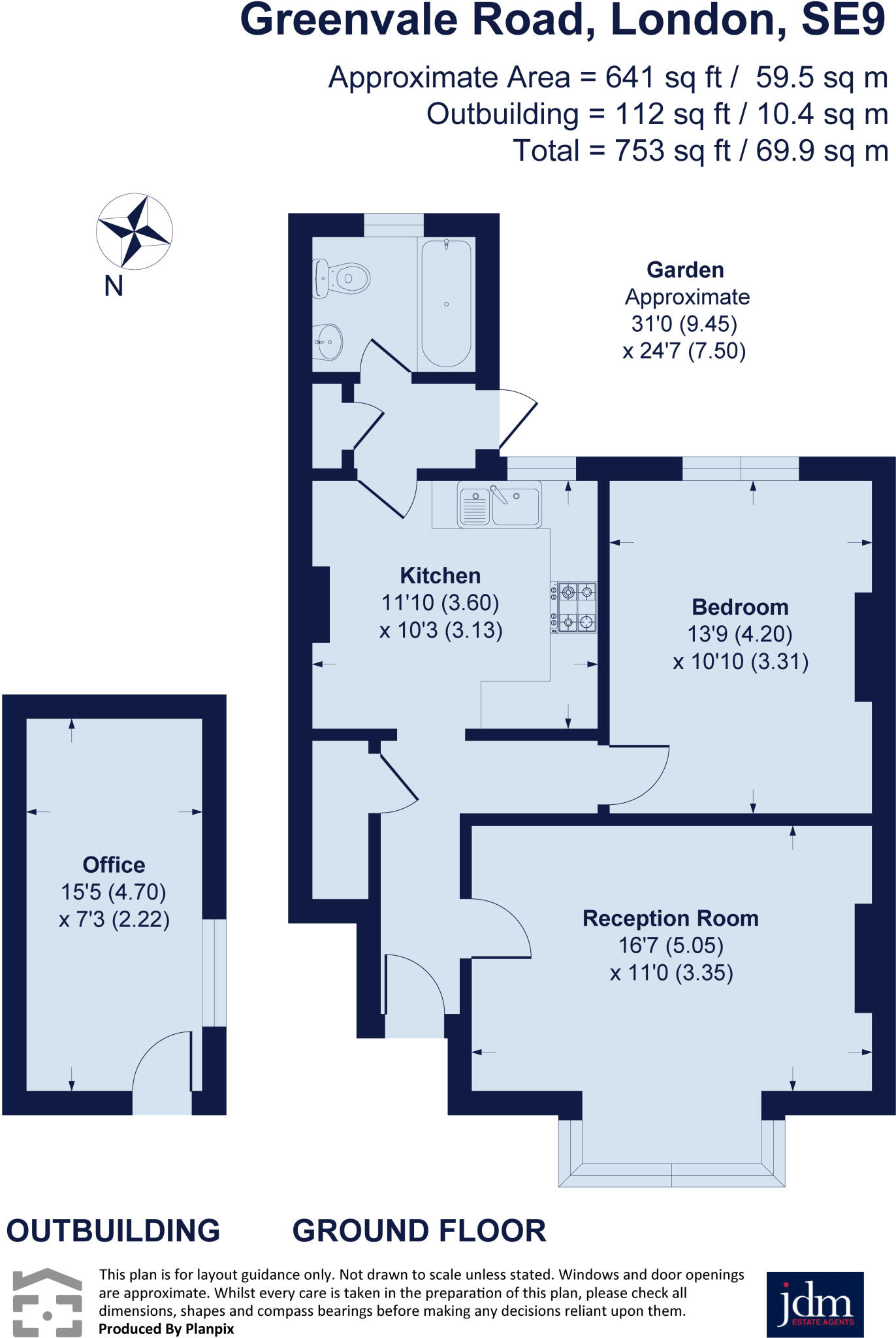 Greenvale Road, Eltham, London, SE9 floorplan