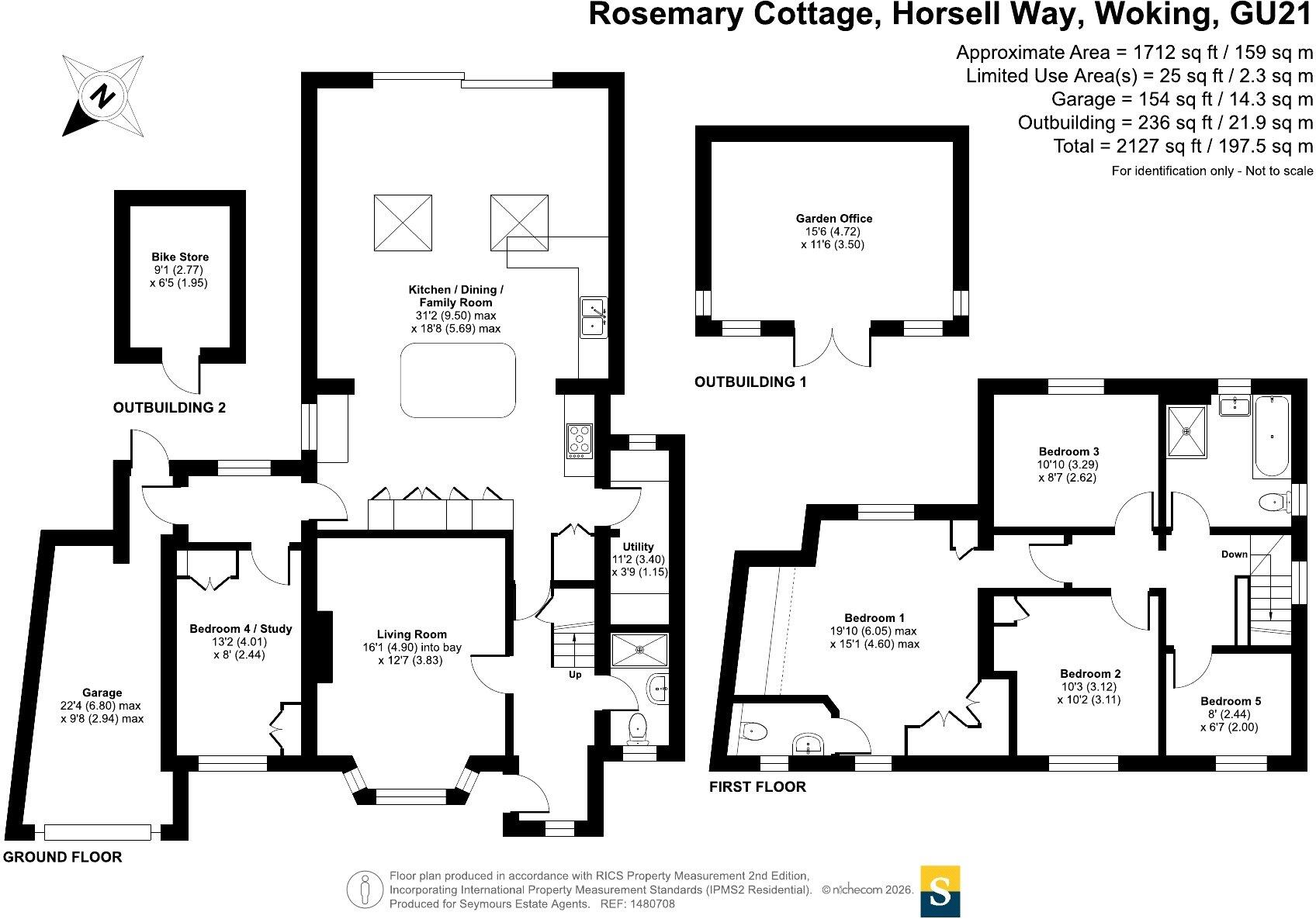 Horsell Way, Horsell, Surrey, GU21 floorplan