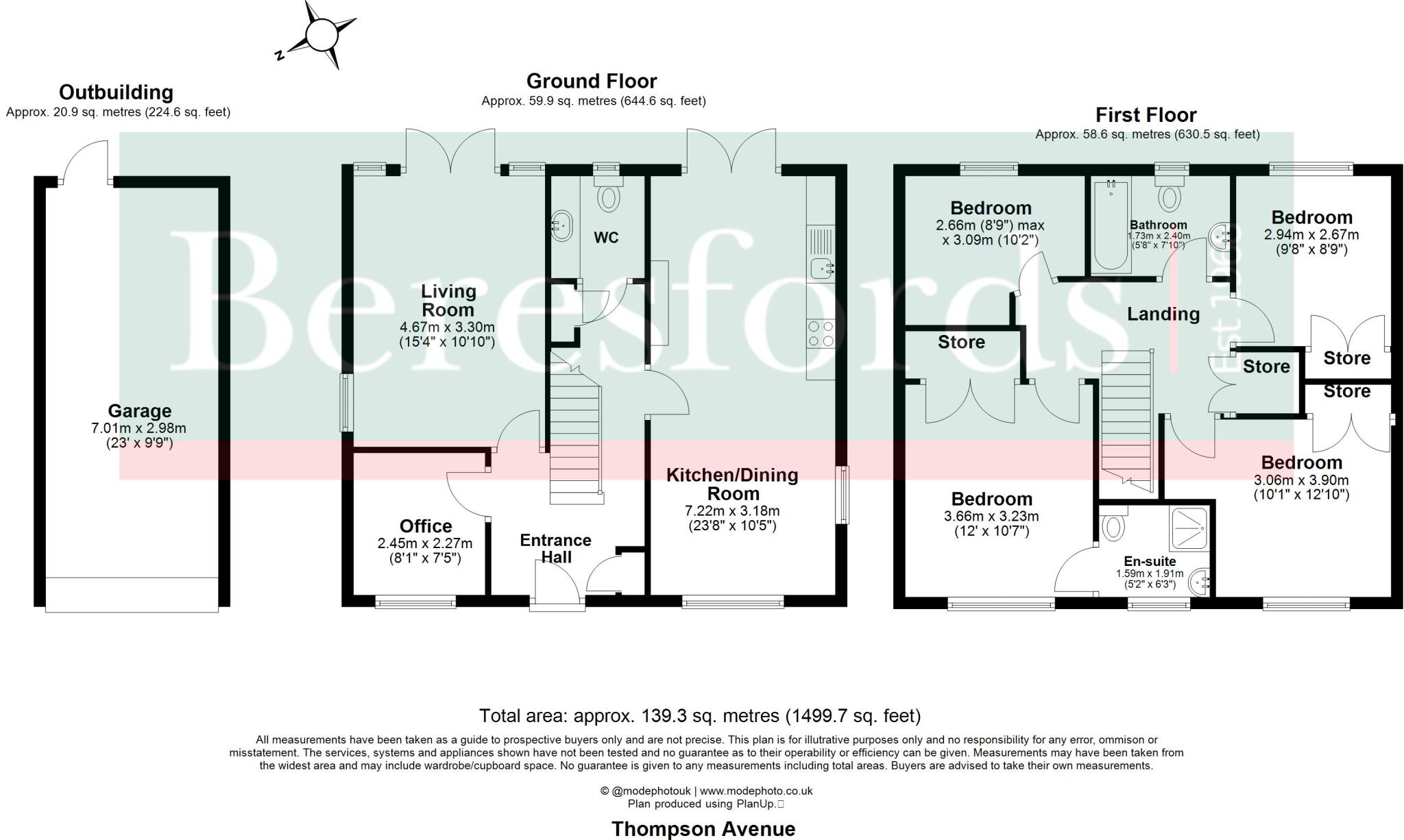 Thompson Avenue, Burnham-on-Crouch, CM0 floorplan