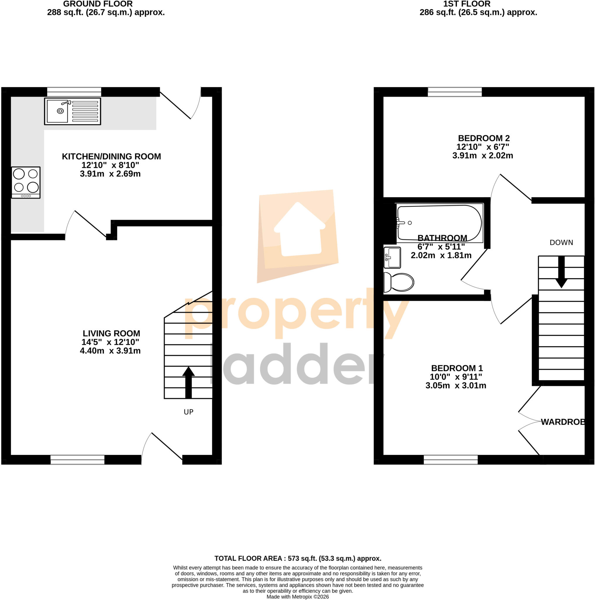 Birch Close, North Walsham, Norfolk floorplan