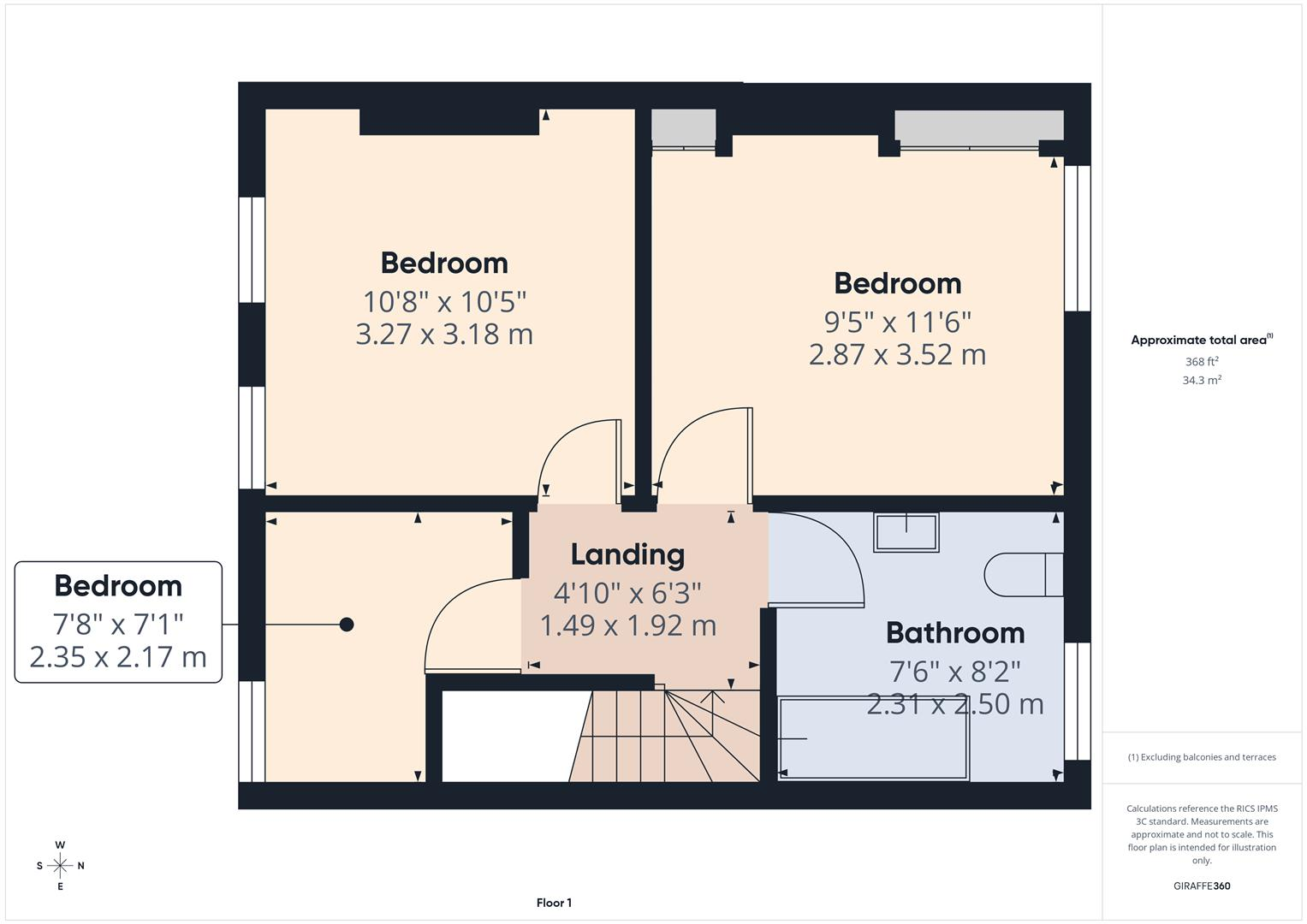 Malcolm Road, Coulsdon floorplan