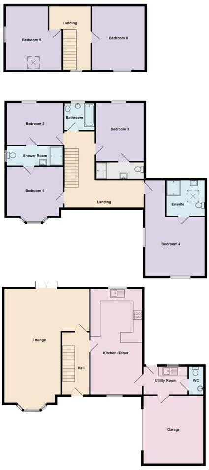 8 Harris View, Epworth DN9 1GJ floorplan