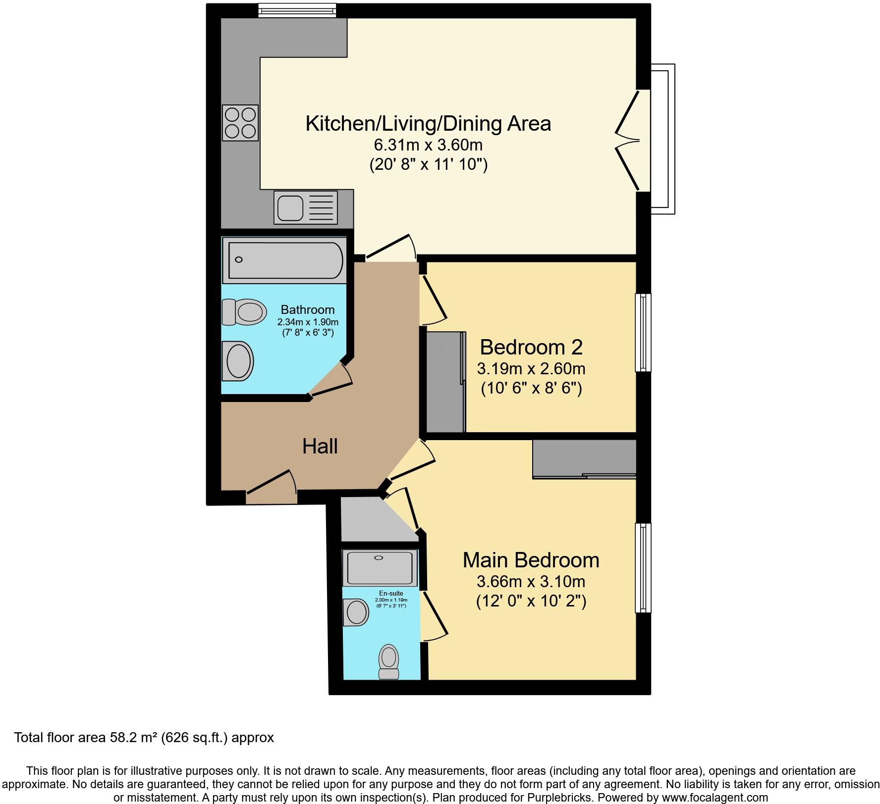 30 Clifton Road, Manchester, M30 floorplan