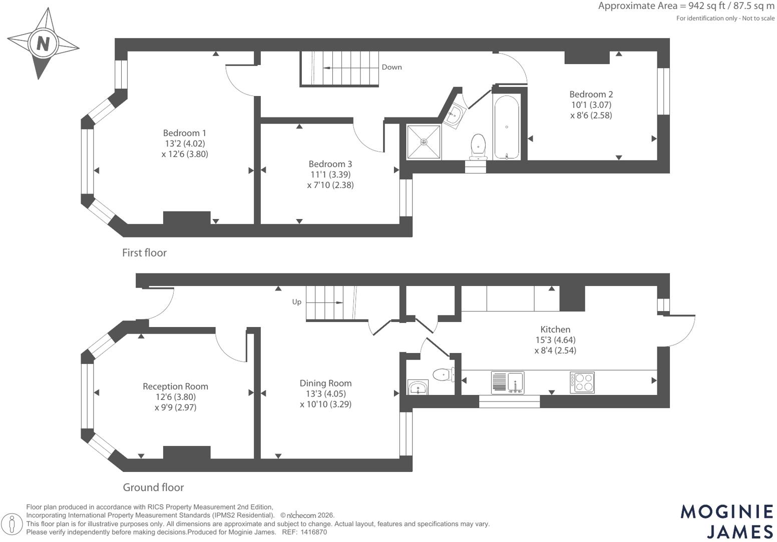 154 Inverness Place floorplan