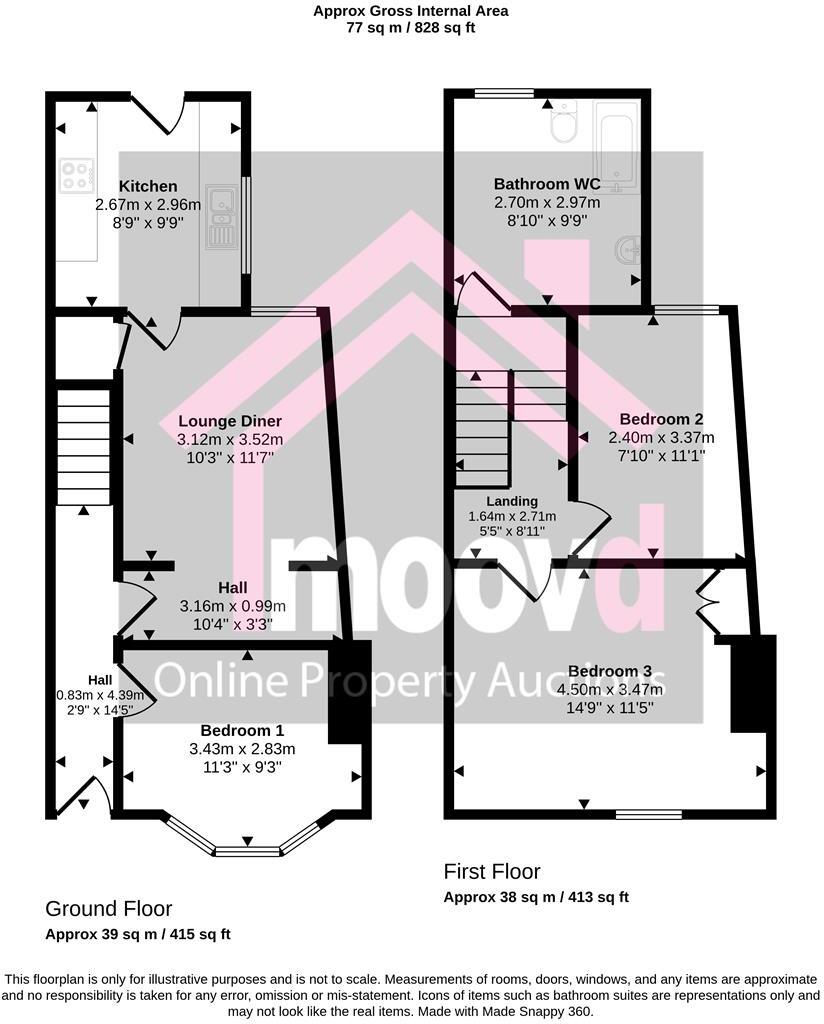 Newcomen Grove, Redcar floorplan