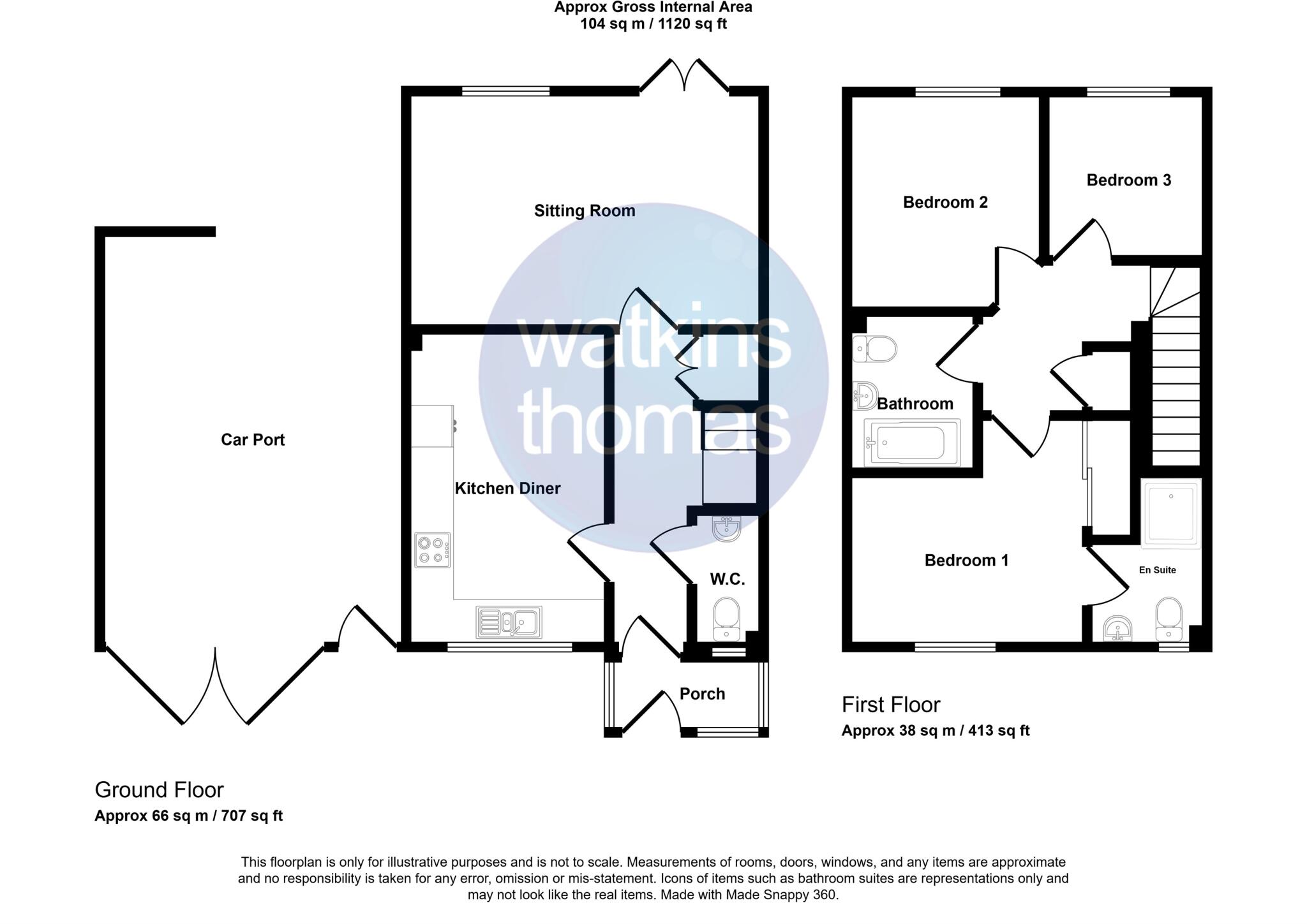 Tarrington, Hereford, HR1 floorplan
