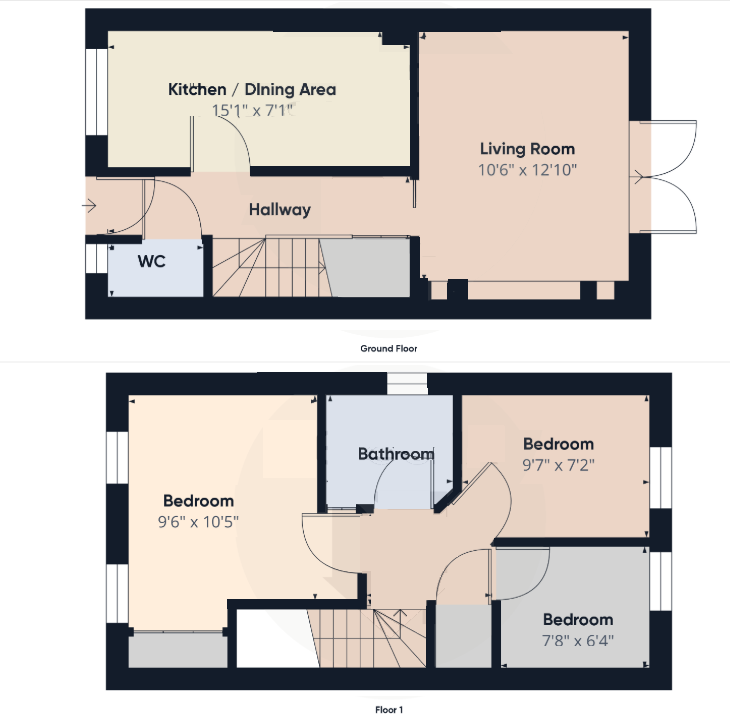 Burley Close, TS12 floorplan