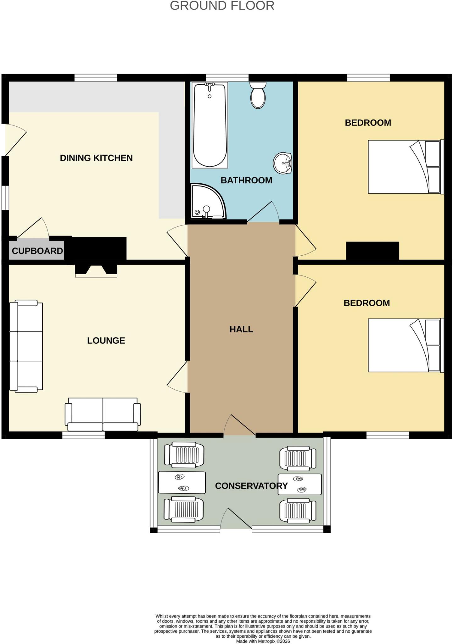 Criffel Road, Carlisle, CA2 floorplan