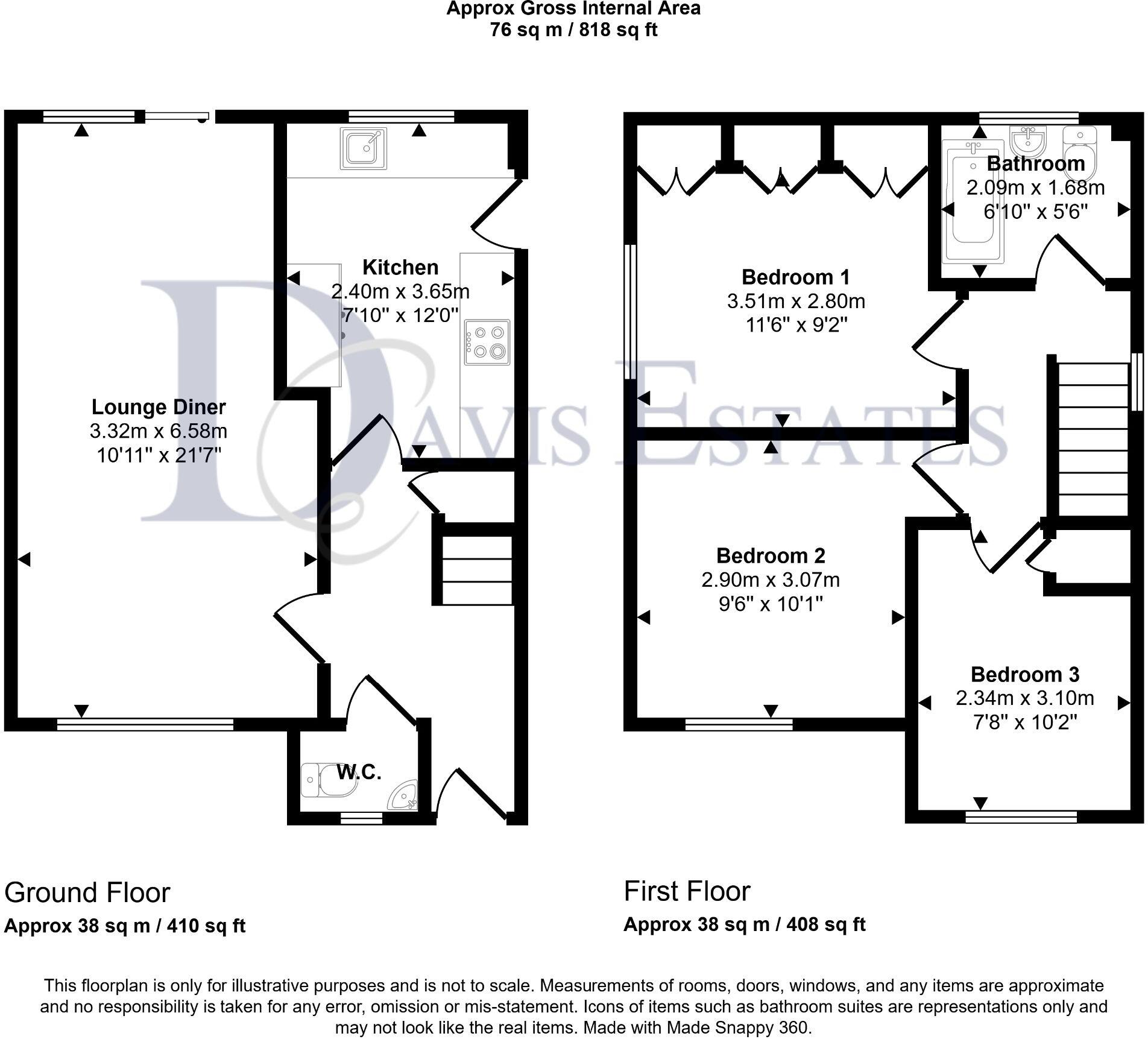 Carlton Road, Gidea Park, Romford, RM2 floorplan