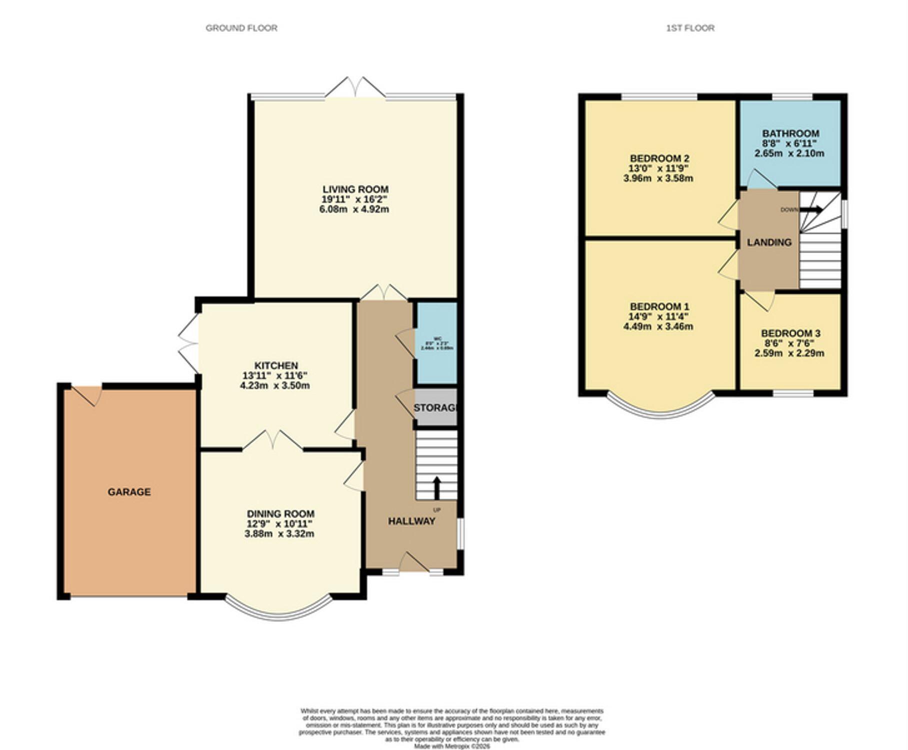 Mansfield, NG18 floorplan