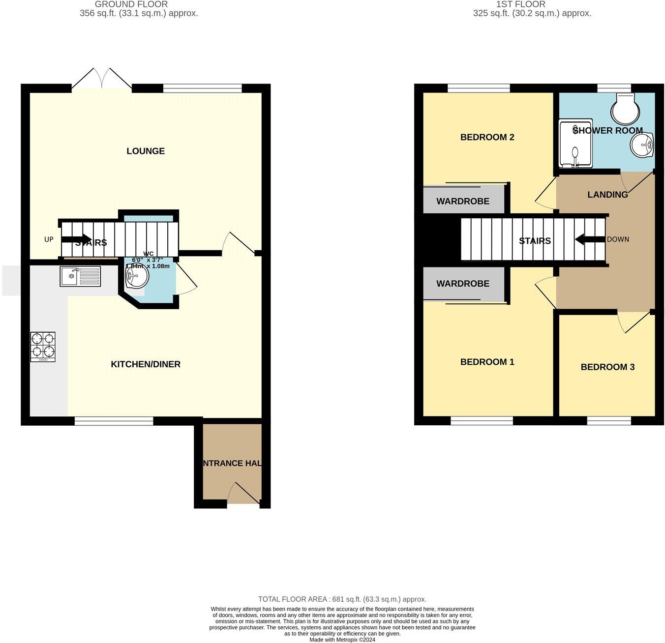 Cricket View, Mildenhall, Bury St. Edmunds, Suffolk, IP28 floorplan