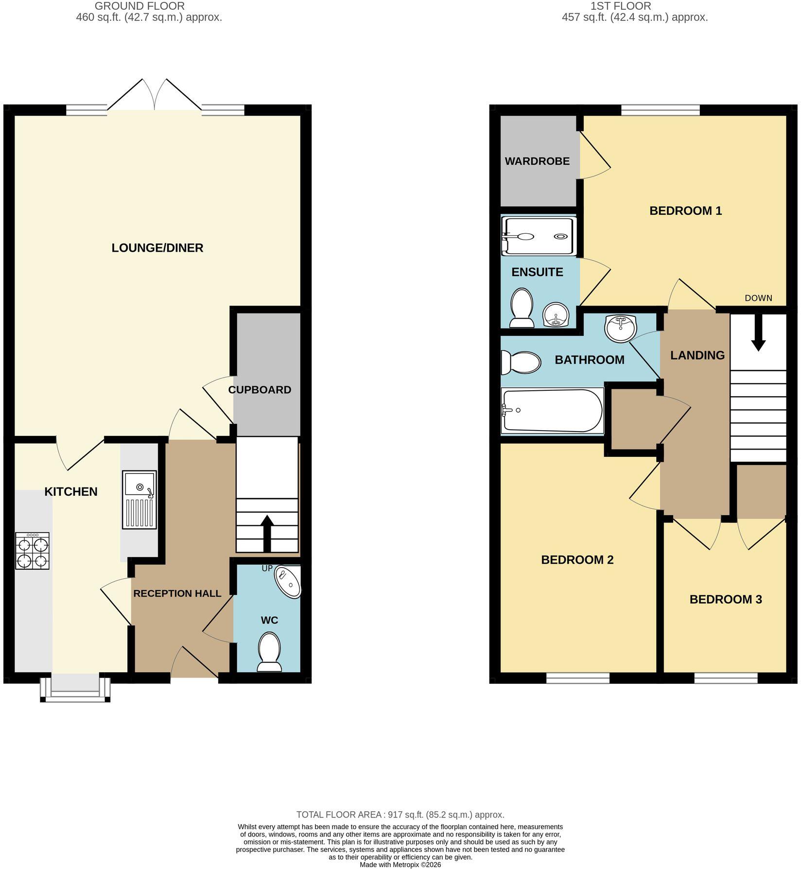 Imperial Way, Bridgwater, TA6 floorplan
