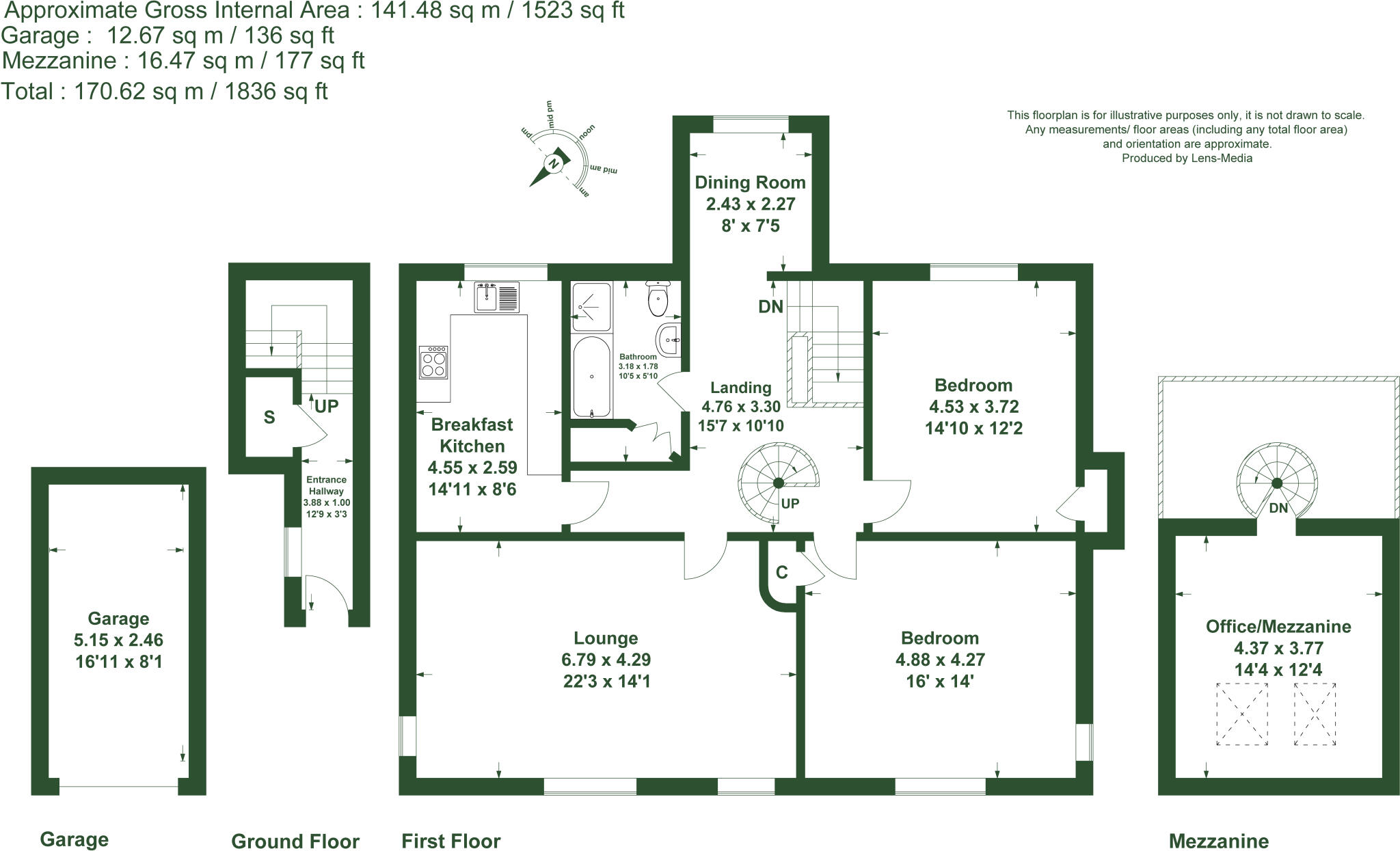 Redhills Road, Arnside, Carnforth floorplan