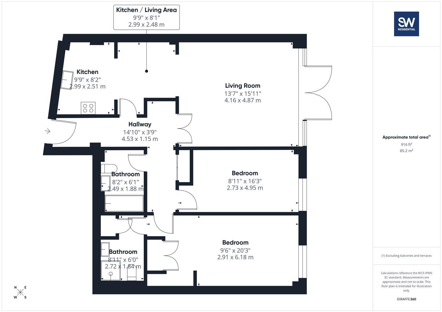 The Quays, Concordia Street, Leeds floorplan