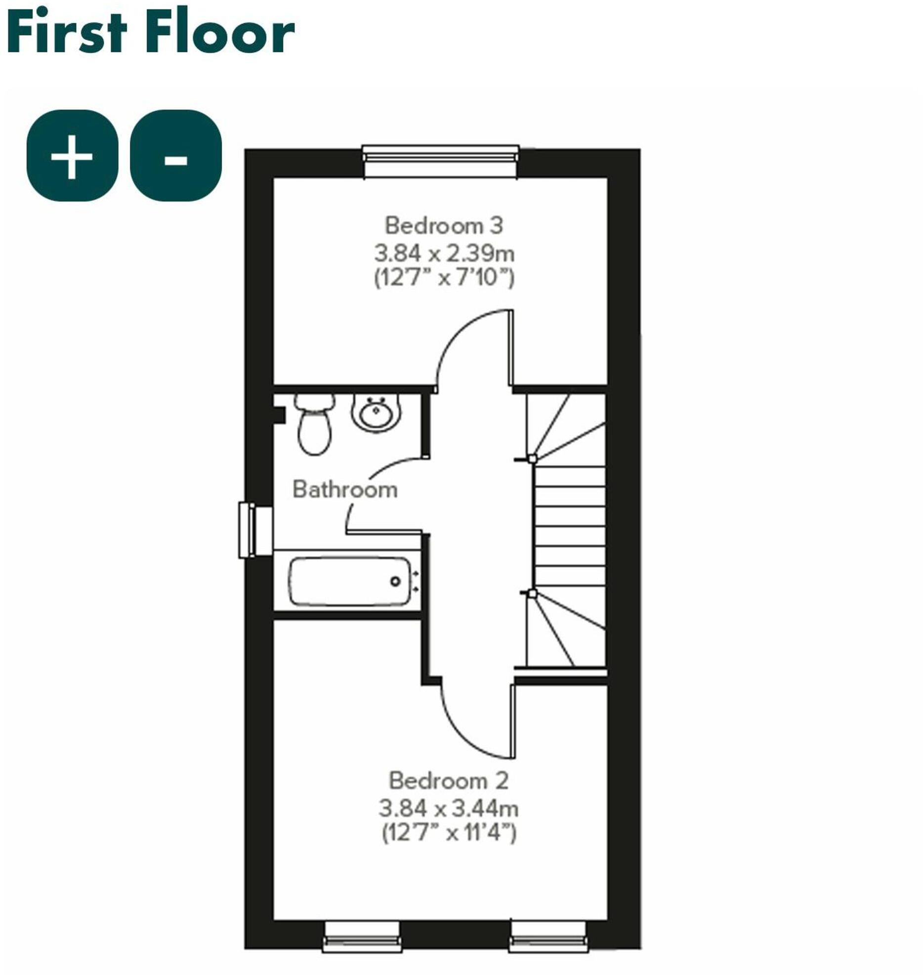 Elm Rise, Birtley, DH3 floorplan