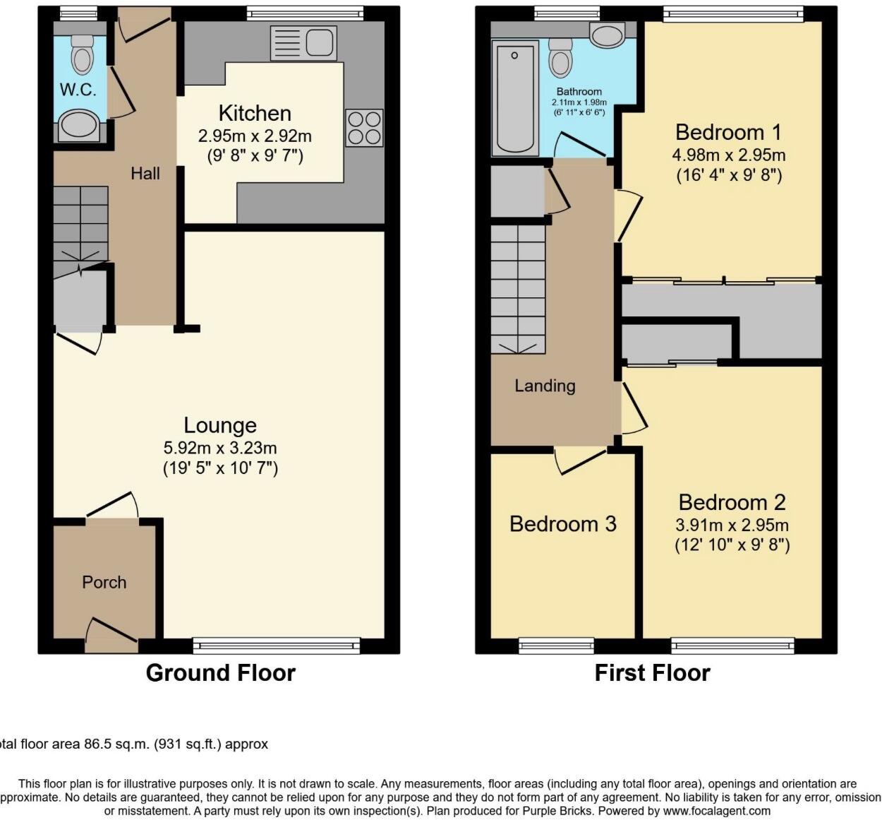 Stapleton Road, Orpington, BR6 9TN floorplan