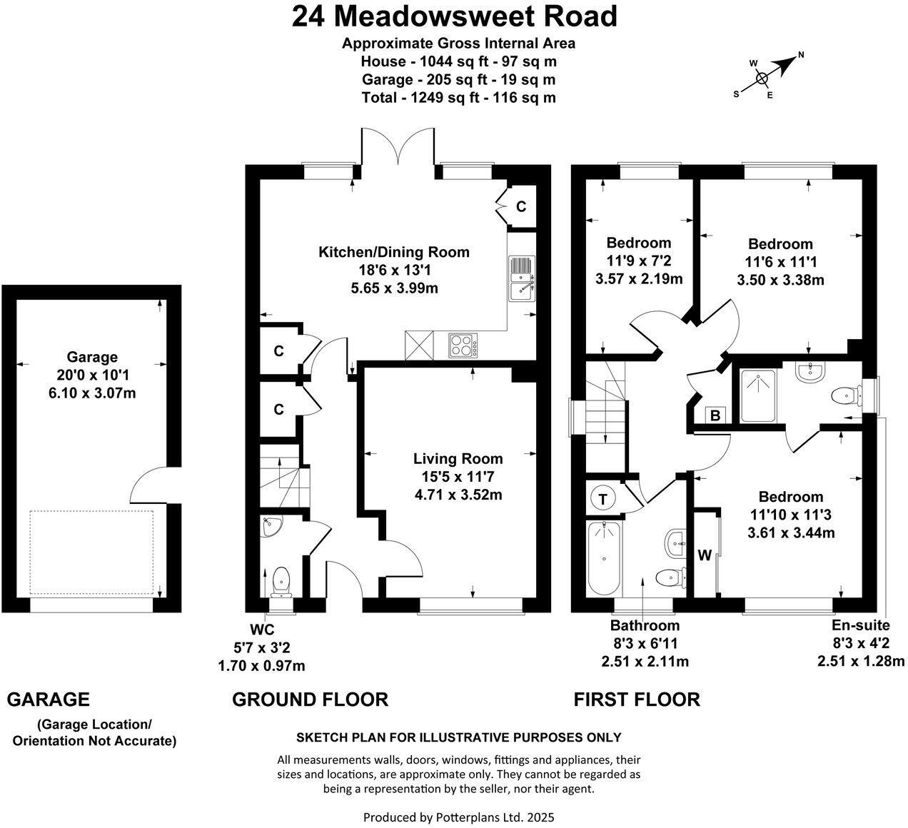 Meadowsweet Road, Leckhampton, Cheltenham, GL53 floorplan