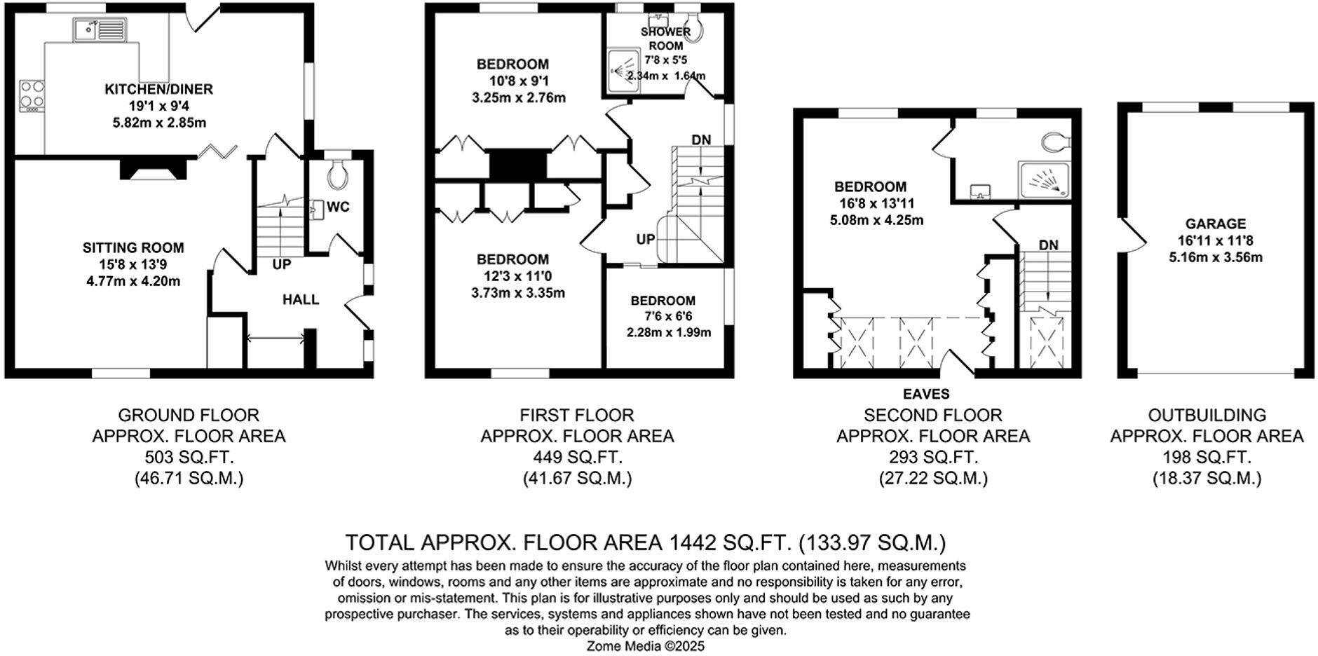 Elmshurst Gardens, Tonbridge, TN10 floorplan