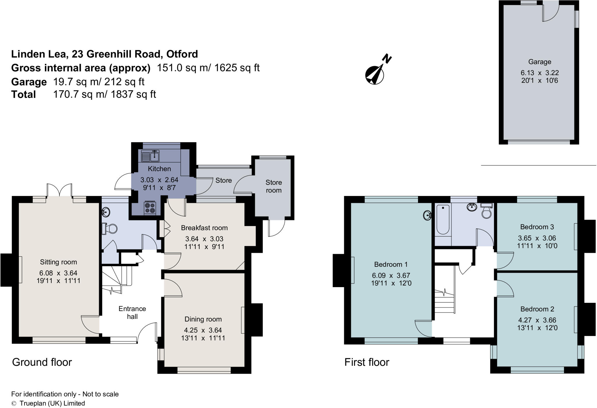 Greenhill Road, Otford, Sevenoaks, Kent, TN14 floorplan
