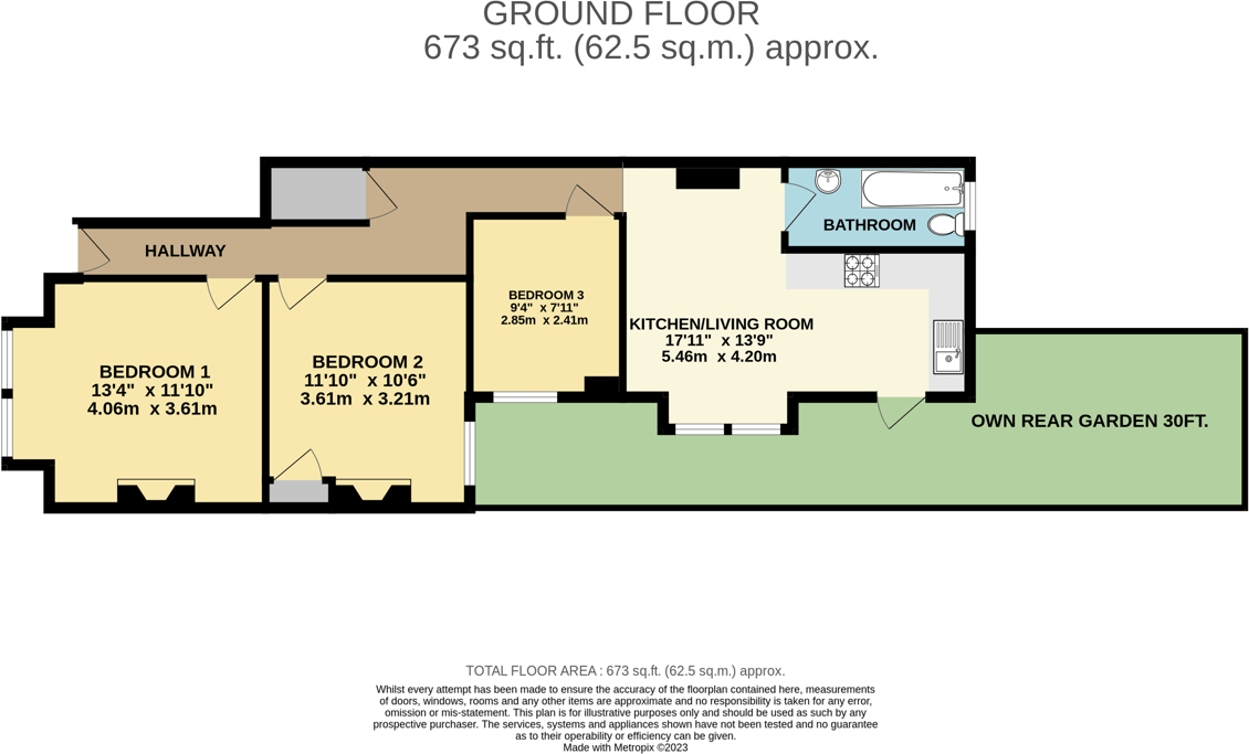 Hythe Road, Thornton Heath, CR7 floorplan