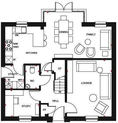 Eaglesham Road, 
East Kilbride, 
South Lanarkshire, 
G75 8WS floorplan