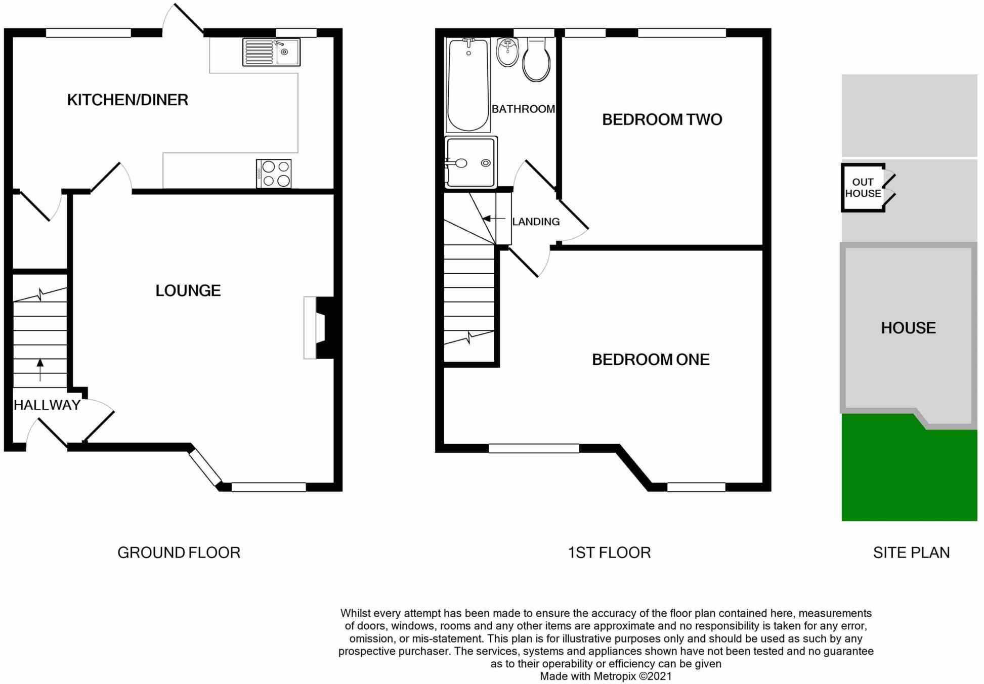 Pool Bank, Port Sunlight floorplan