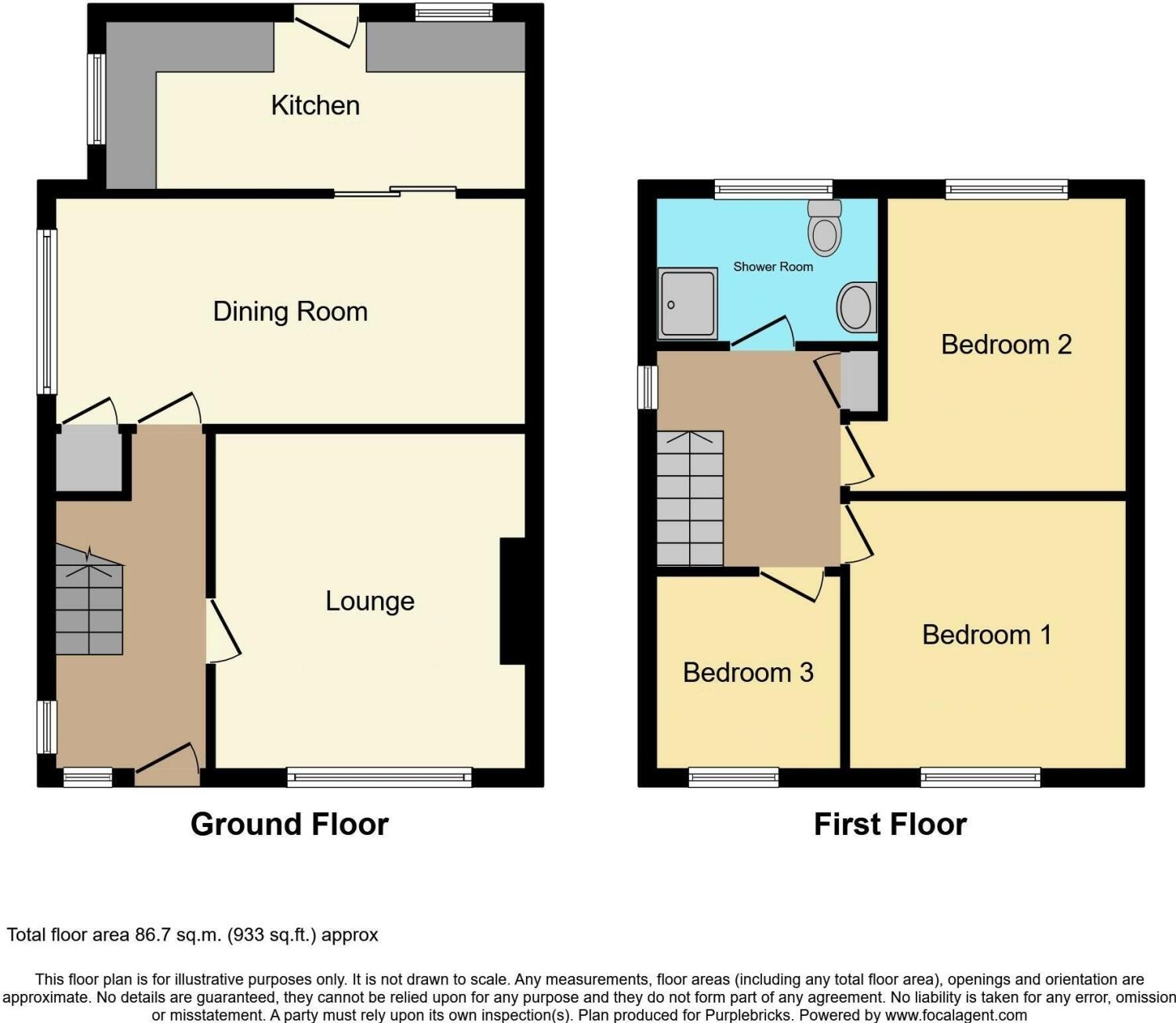 Milton Crescent, THE STRAITS, DY3 3DR floorplan