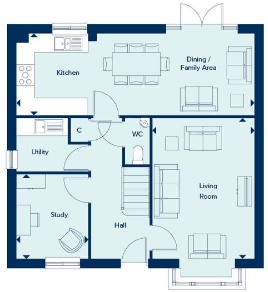 Goldfinch Drive , 
Faversham ,
Kent,
ME13 8BJ floorplan